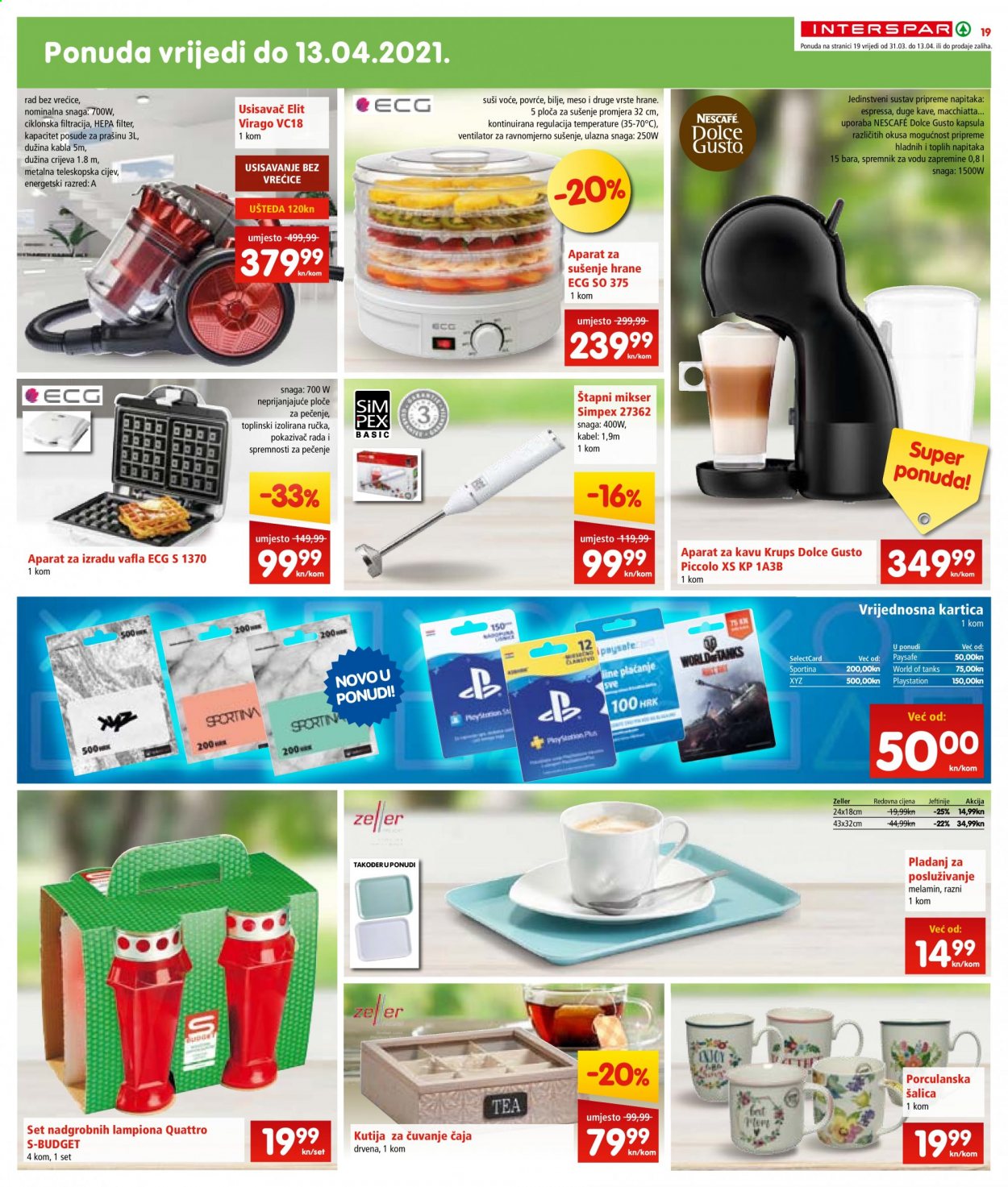 INTERSPAR katalog - 31.03.2021. - 06.04.2021. Stranica 19
