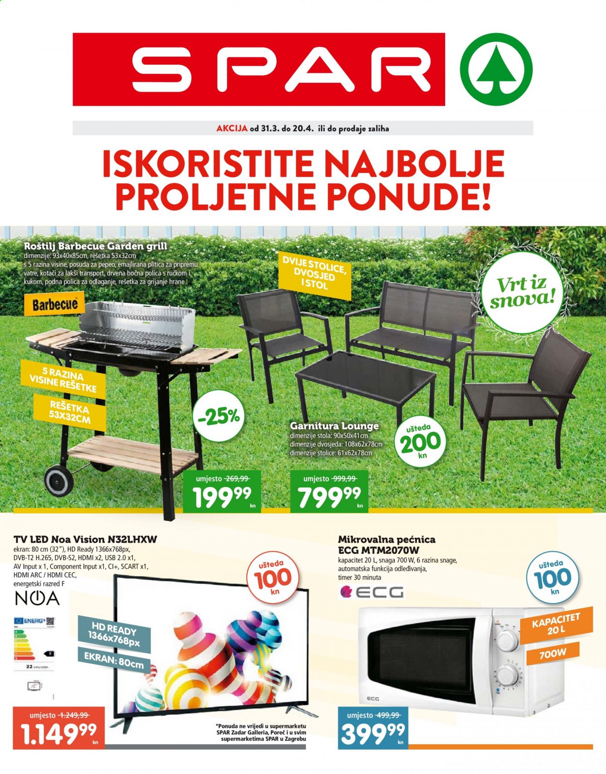 SPAR katalog - 31.03.2021. - 20.04.2021. Stranica 1