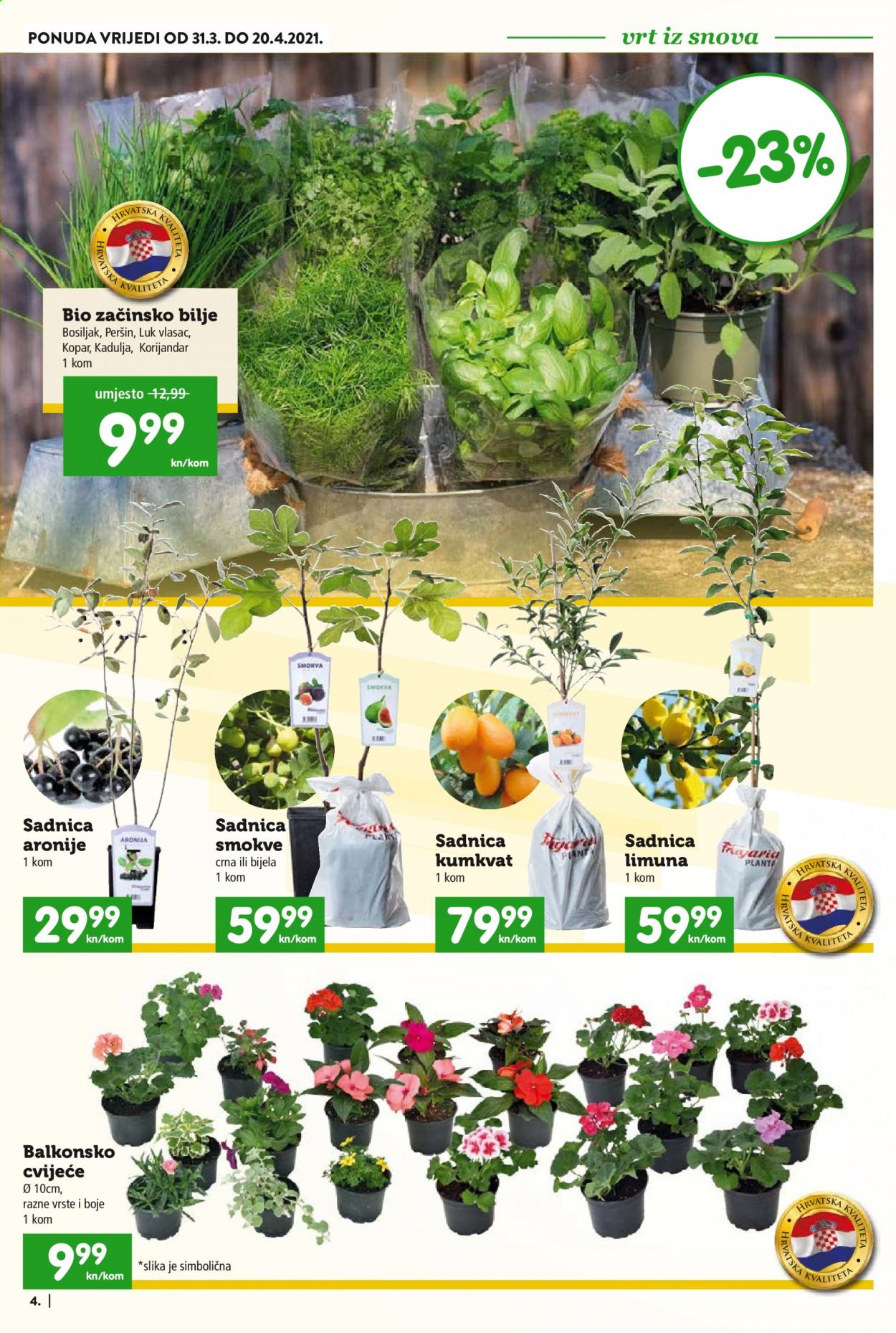 INTERSPAR katalog - 31.03.2021. - 20.04.2021. Stranica 4