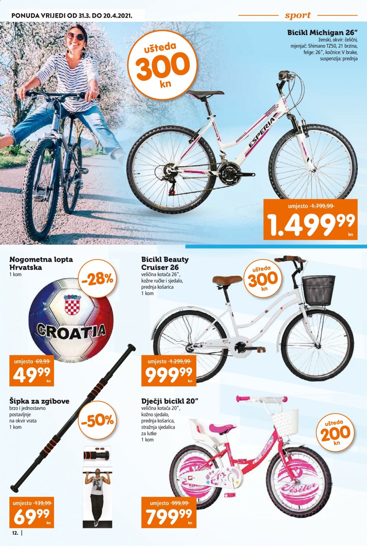 INTERSPAR katalog - 31.03.2021. - 20.04.2021. Stranica 12