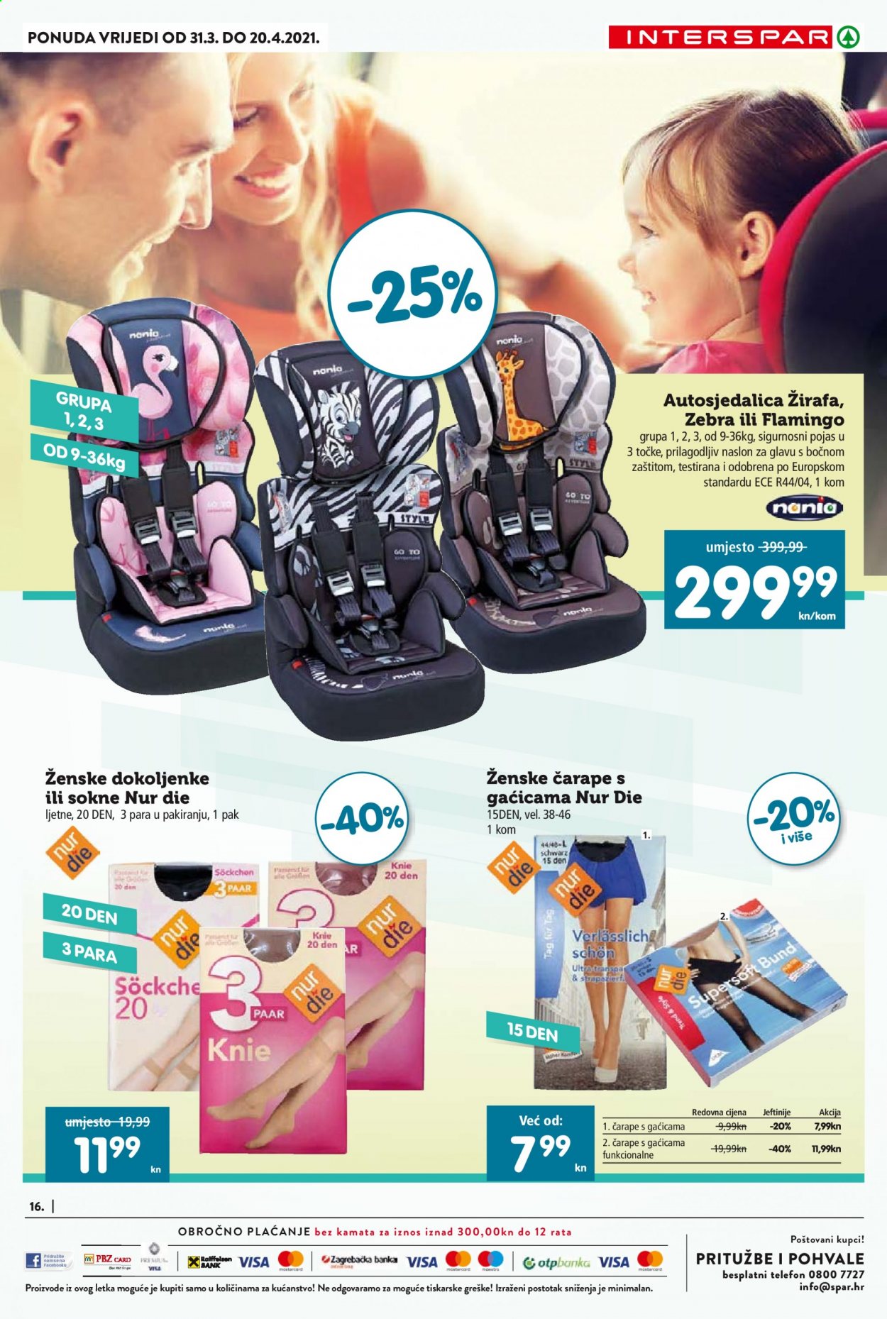 INTERSPAR katalog - 31.03.2021. - 20.04.2021. Stranica 16