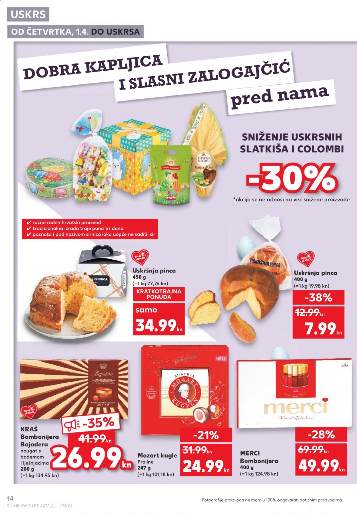 Kaufland katalog - 01.04.2021. - 07.04.2021. Stranica 14