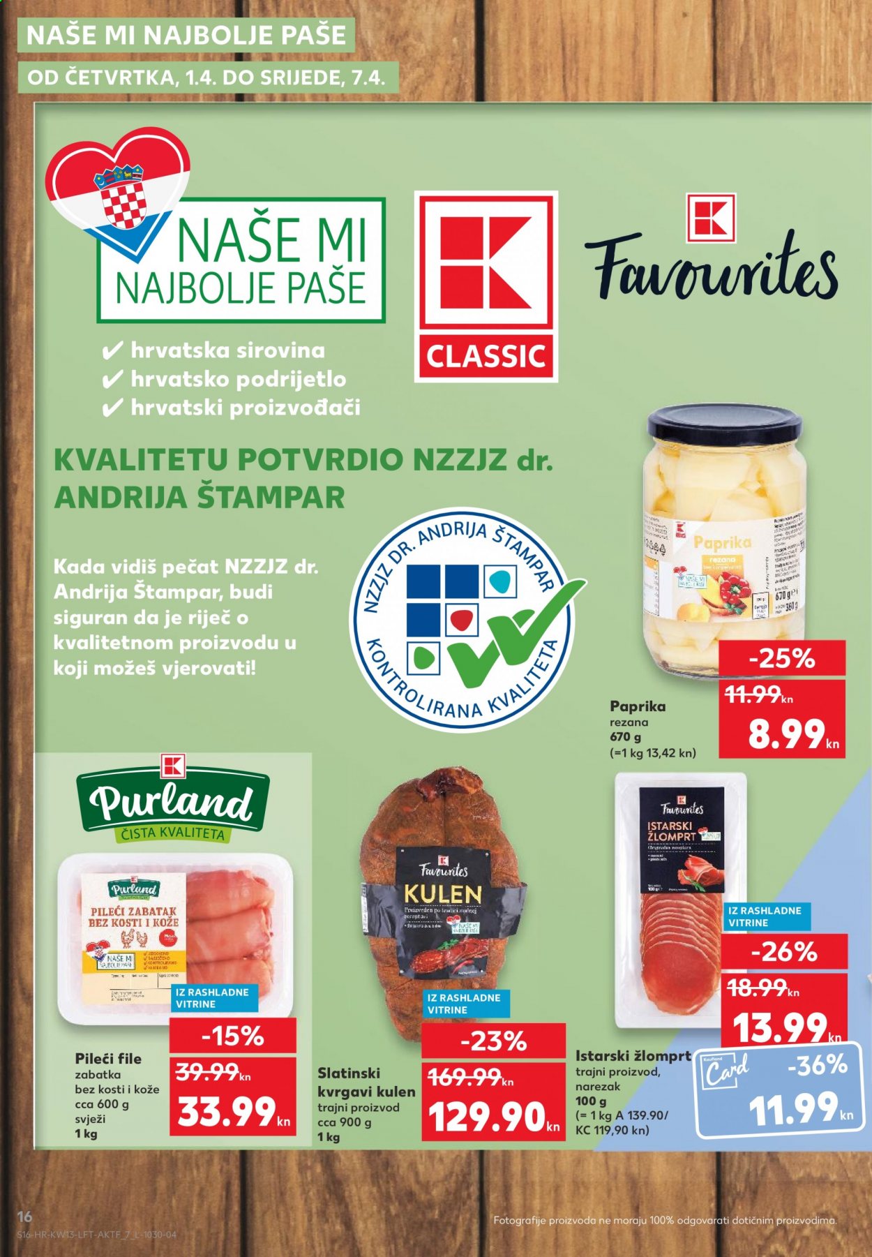 Kaufland katalog - 01.04.2021. - 07.04.2021. Stranica 16