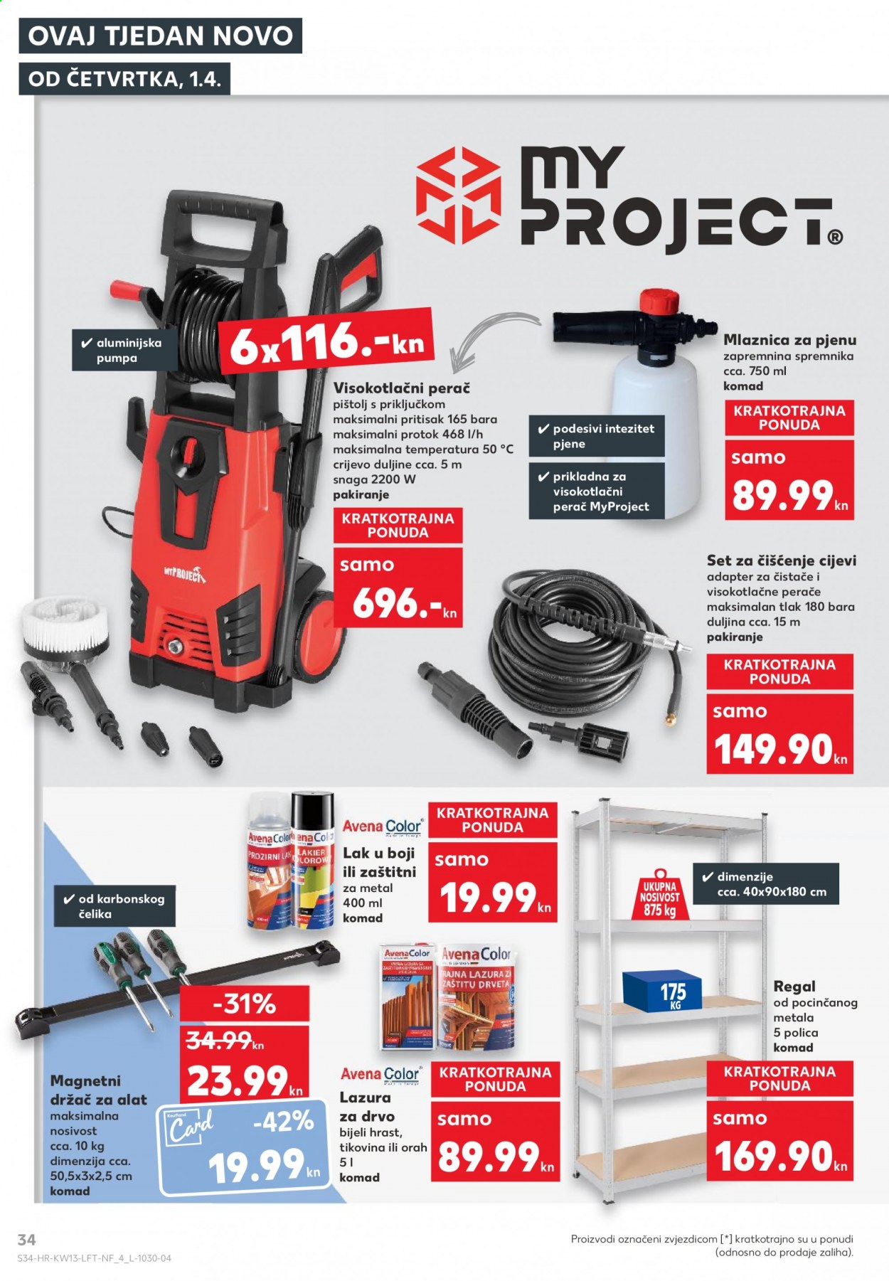 Kaufland katalog - 01.04.2021. - 07.04.2021. Stranica 34