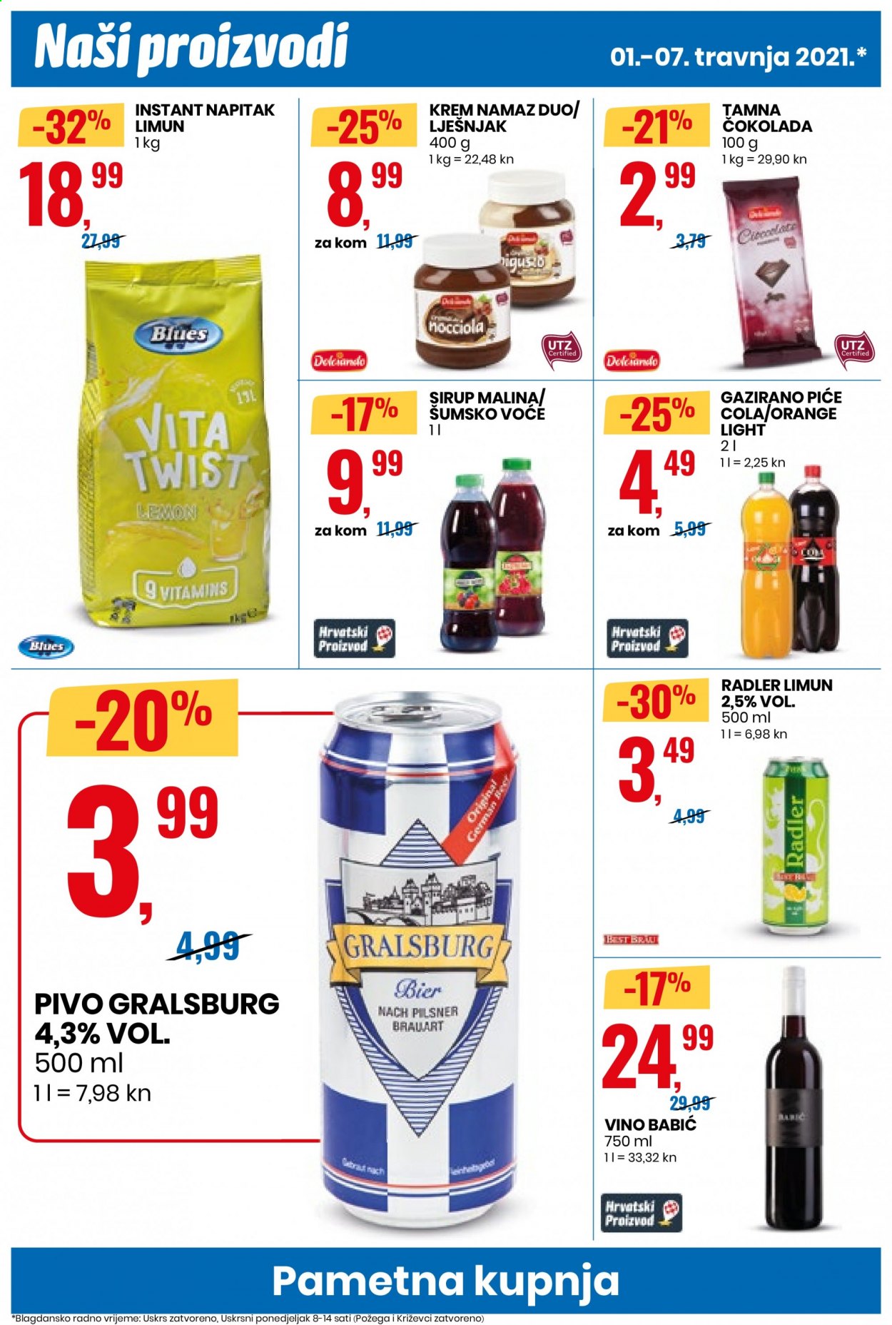 Eurospin katalog - 01.04.2021. - 07.04.2021. Stranica 14
