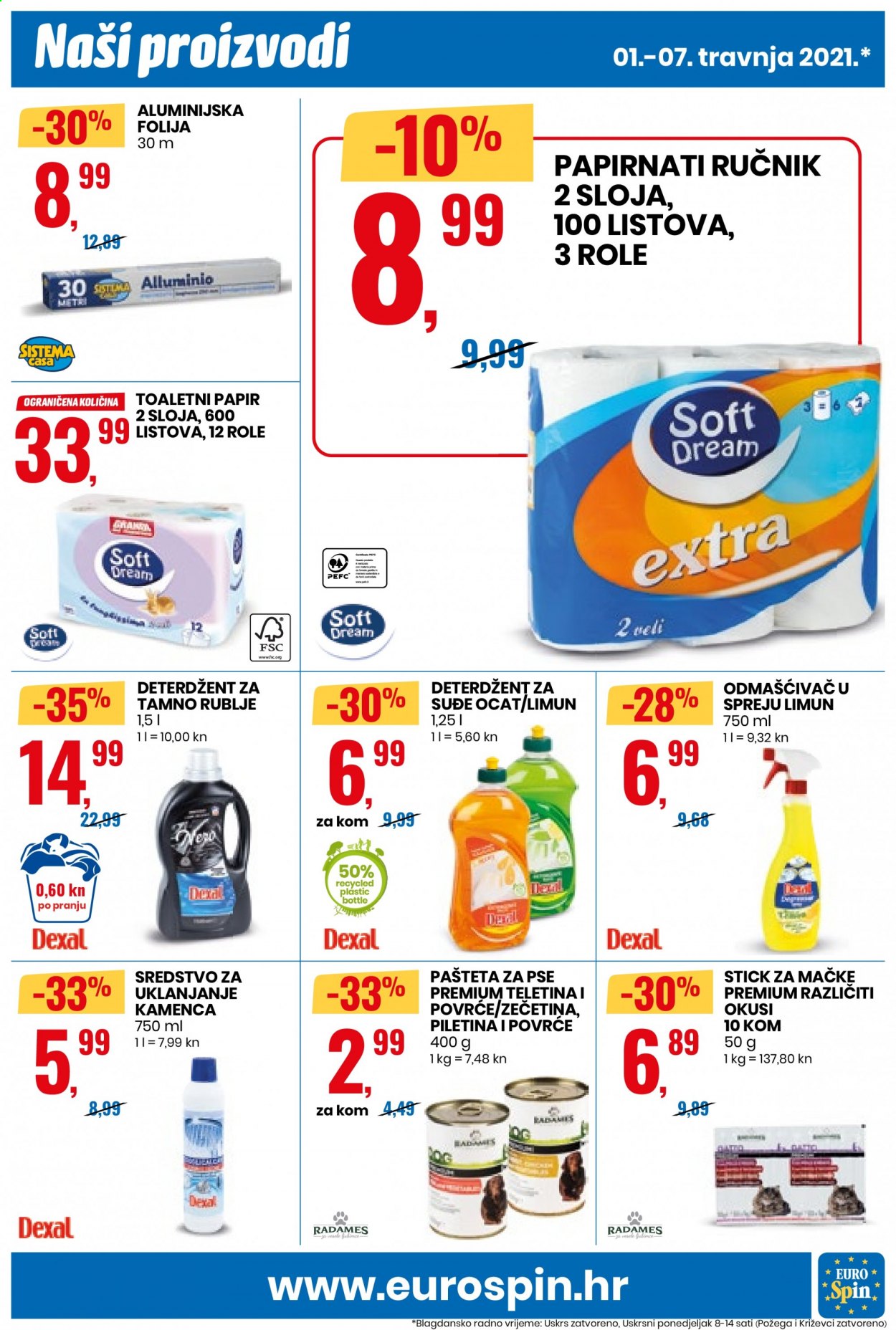 Eurospin katalog - 01.04.2021. - 07.04.2021. Stranica 15