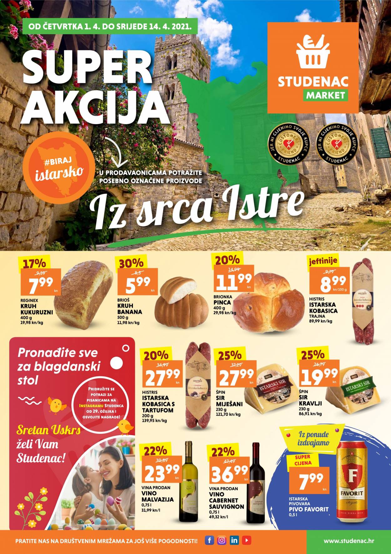 Studenac katalog - 01.04.2021. - 14.04.2021. Stranica 1
