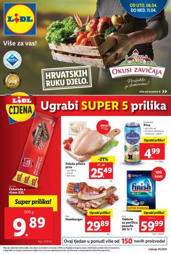 Lidl katalog - 06.04.2021. - 11.04.2021.