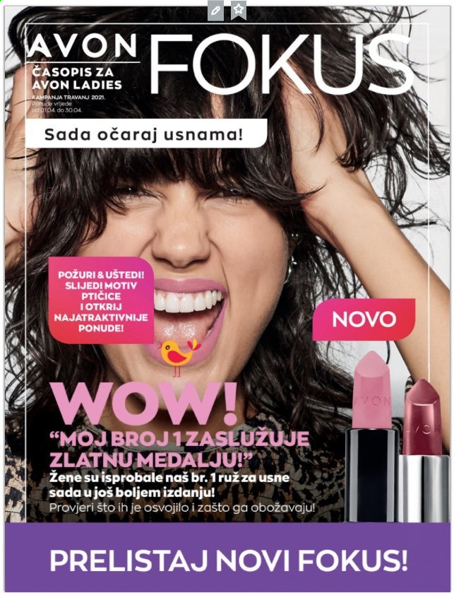 Avon katalog - 01.04.2021. - 30.04.2021. Stranica 1