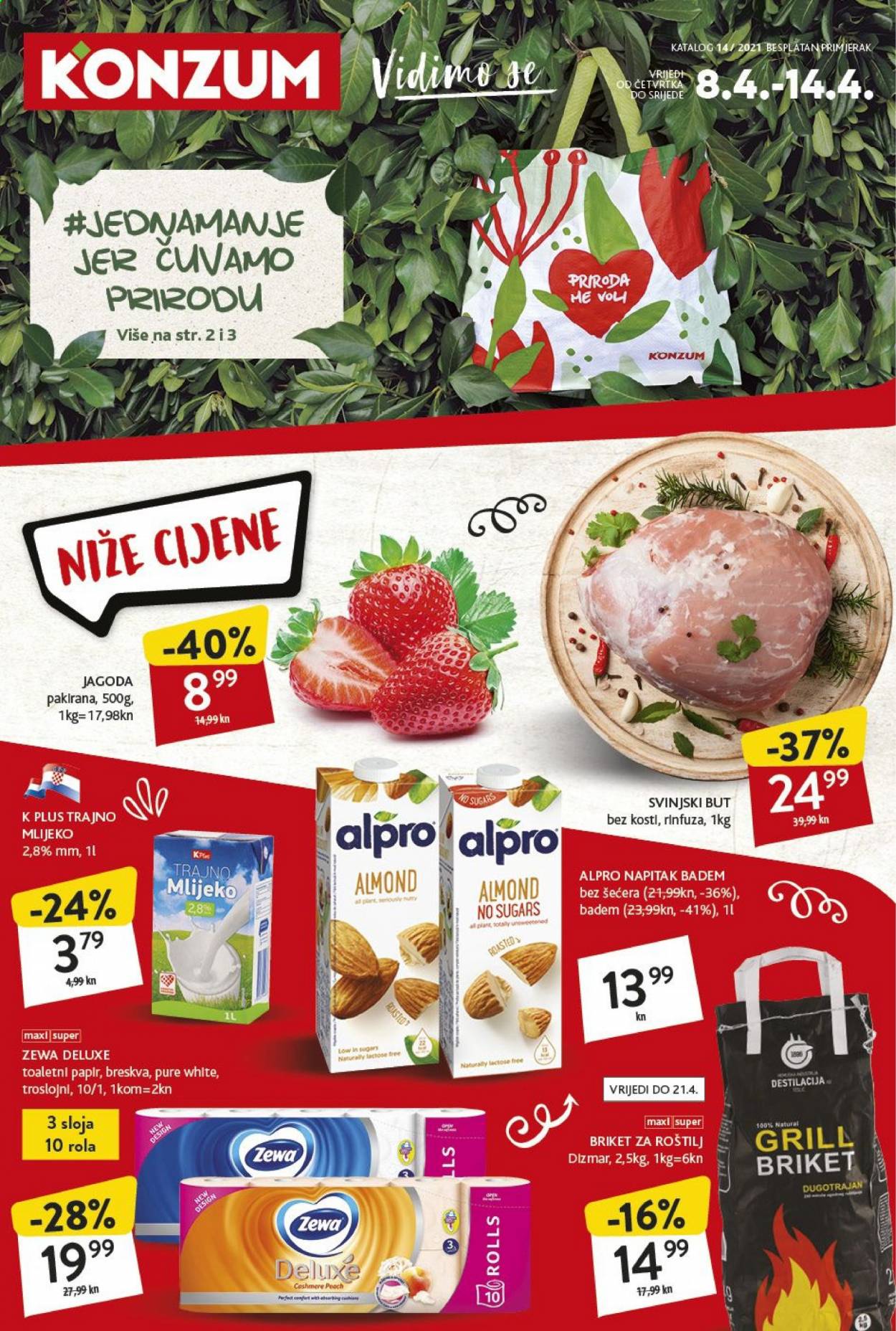 Konzum katalog - 08.04.2021. - 14.04.2021. Stranica 1