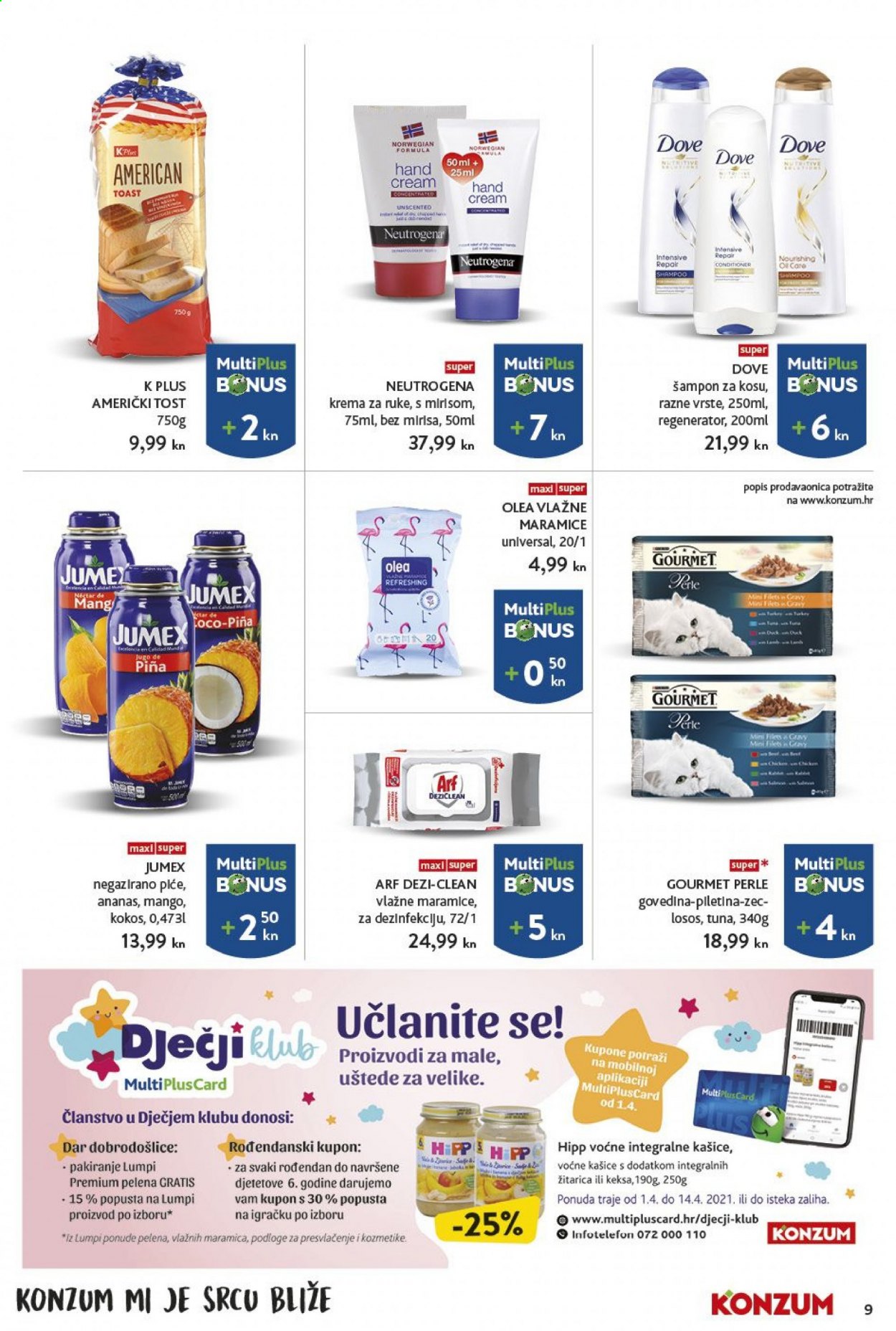 Konzum katalog - 08.04.2021. - 14.04.2021. Stranica 9