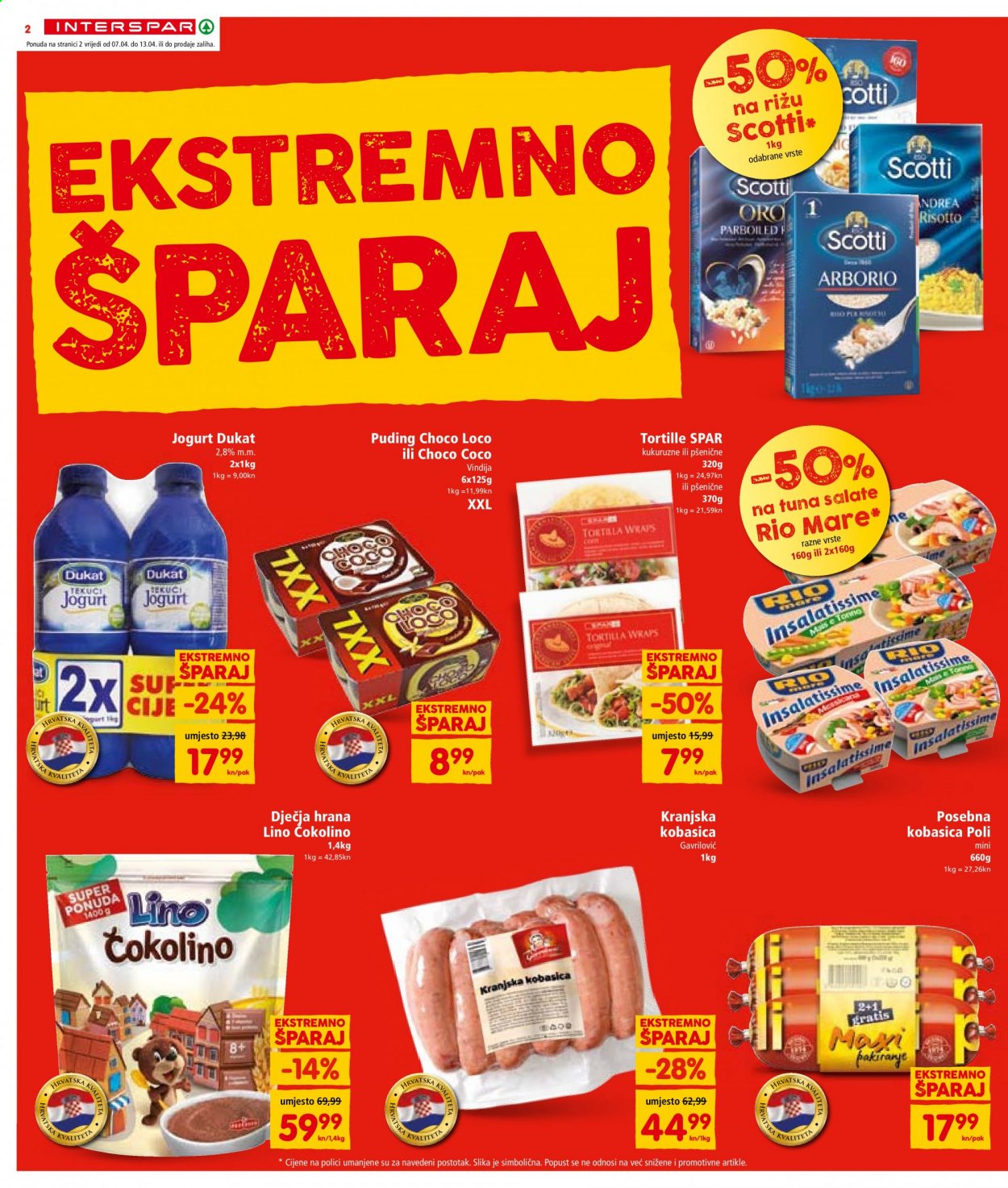 INTERSPAR katalog - 07.04.2021. - 13.04.2021. Stranica 2