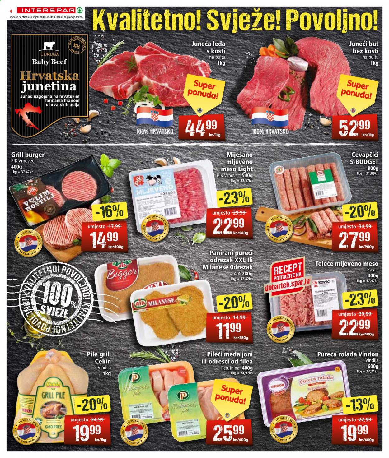 INTERSPAR katalog - 07.04.2021. - 13.04.2021. Stranica 4