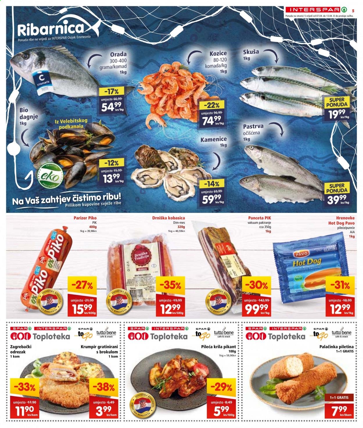 INTERSPAR katalog - 07.04.2021. - 13.04.2021. Stranica 5