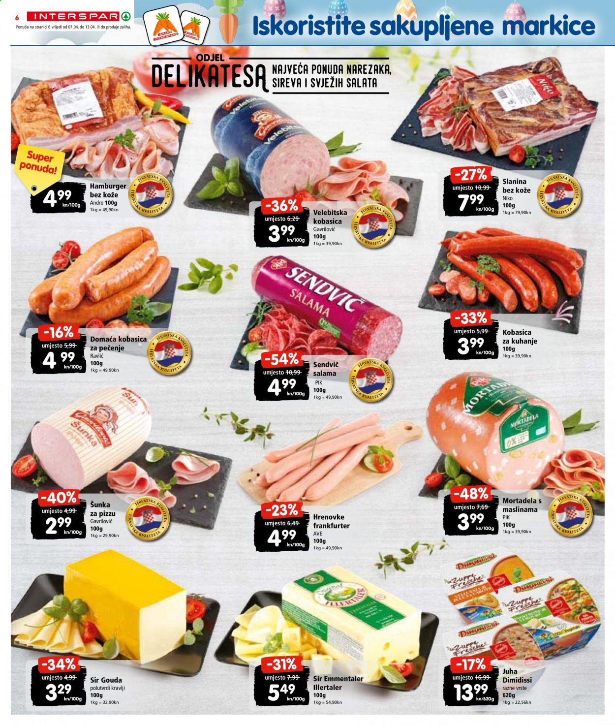 INTERSPAR katalog - 07.04.2021. - 13.04.2021. Stranica 6