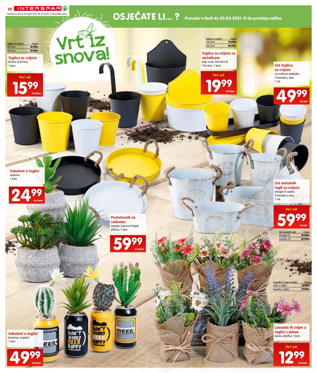 INTERSPAR katalog - 07.04.2021. - 13.04.2021. Stranica 20