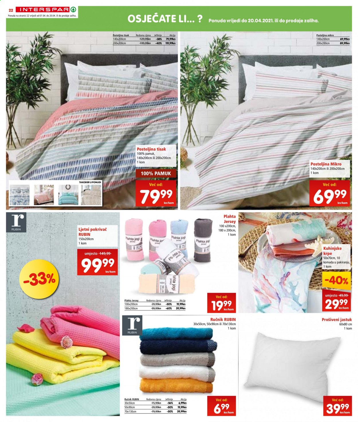 INTERSPAR katalog - 07.04.2021. - 13.04.2021. Stranica 22