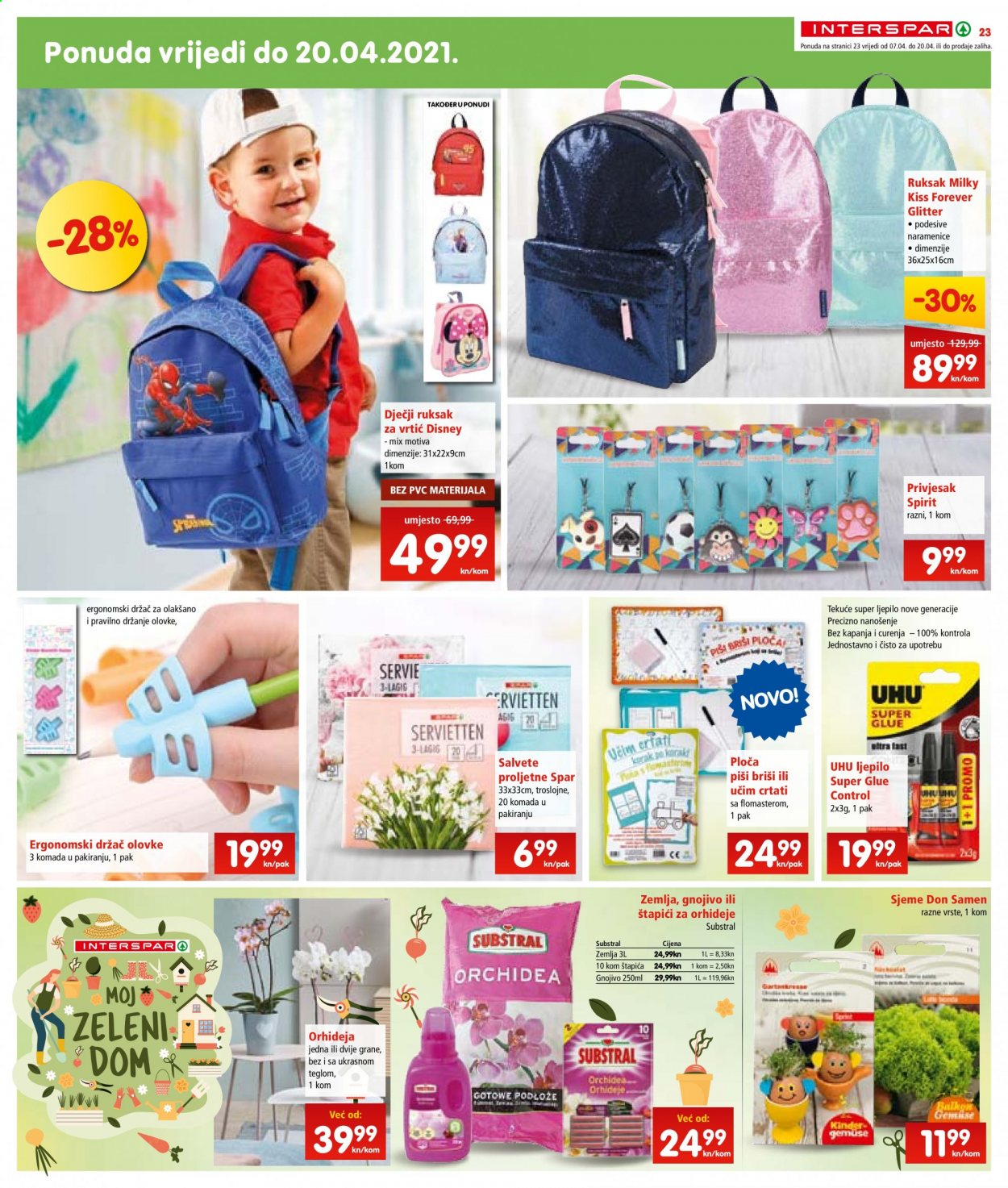 INTERSPAR katalog - 07.04.2021. - 13.04.2021. Stranica 23
