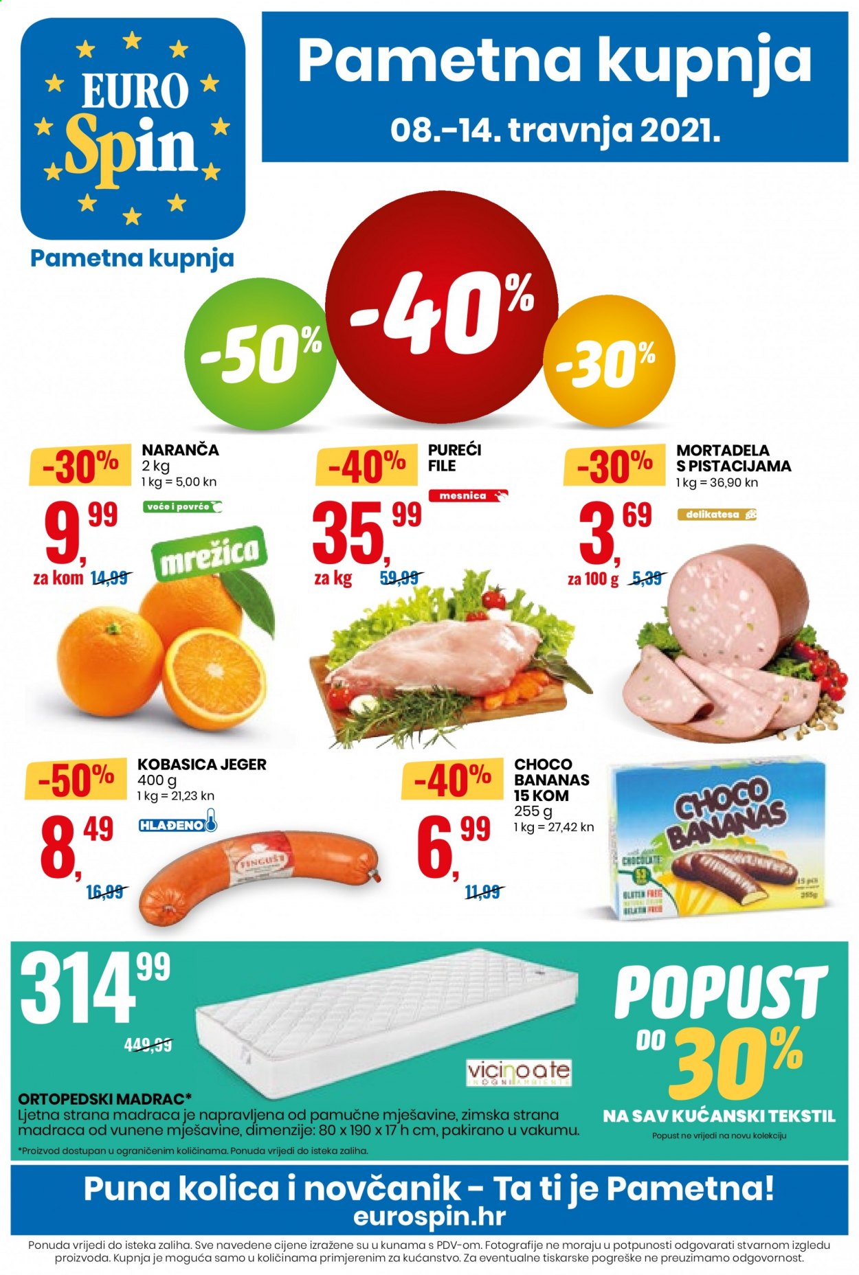 Eurospin katalog - 08.04.2021. - 14.04.2021. Stranica 1