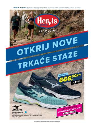 Hervis katalog - 09.04.2021. - 18.04.2021.