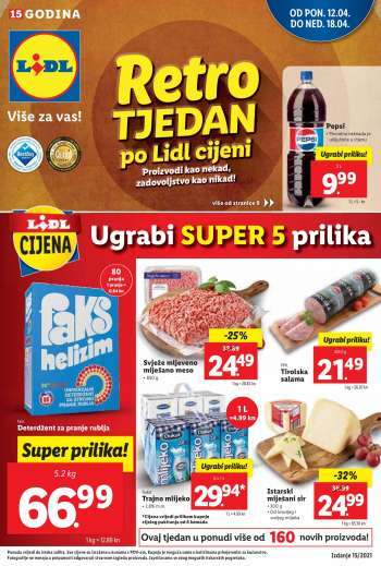 Lidl katalog - 12.04.2021. - 18.04.2021.