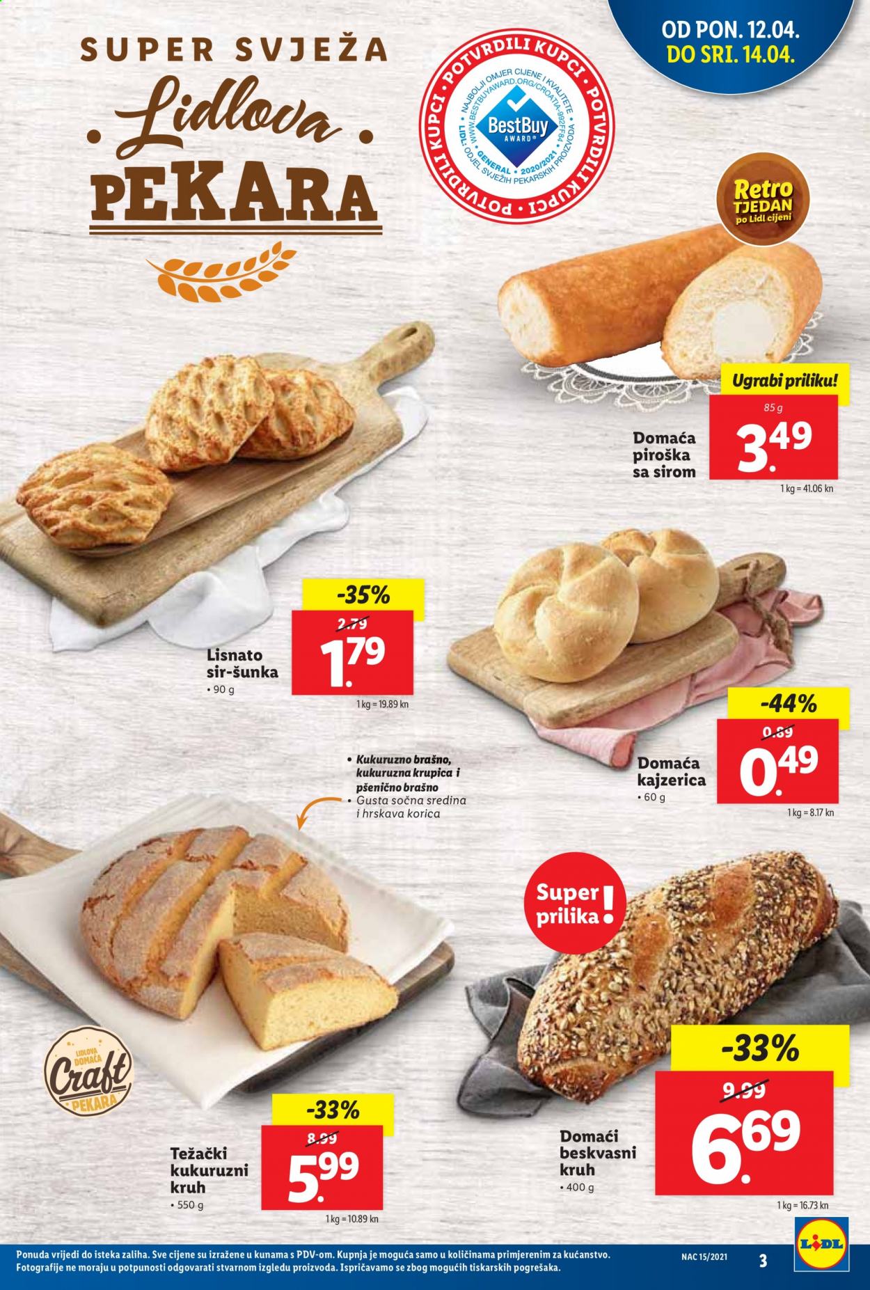Lidl katalog - 12.04.2021. - 18.04.2021. Stranica 3