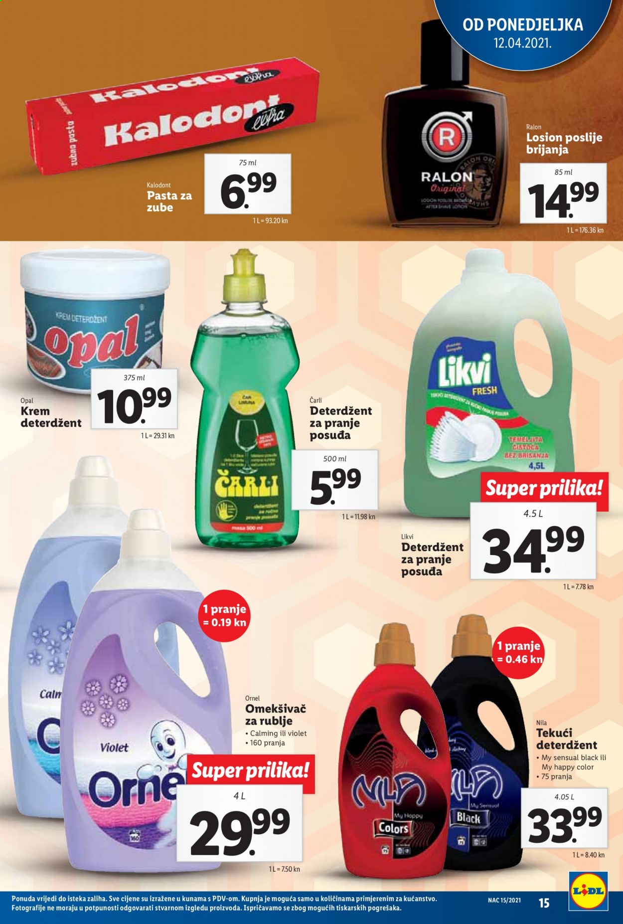 Lidl katalog - 12.04.2021. - 18.04.2021. Stranica 15