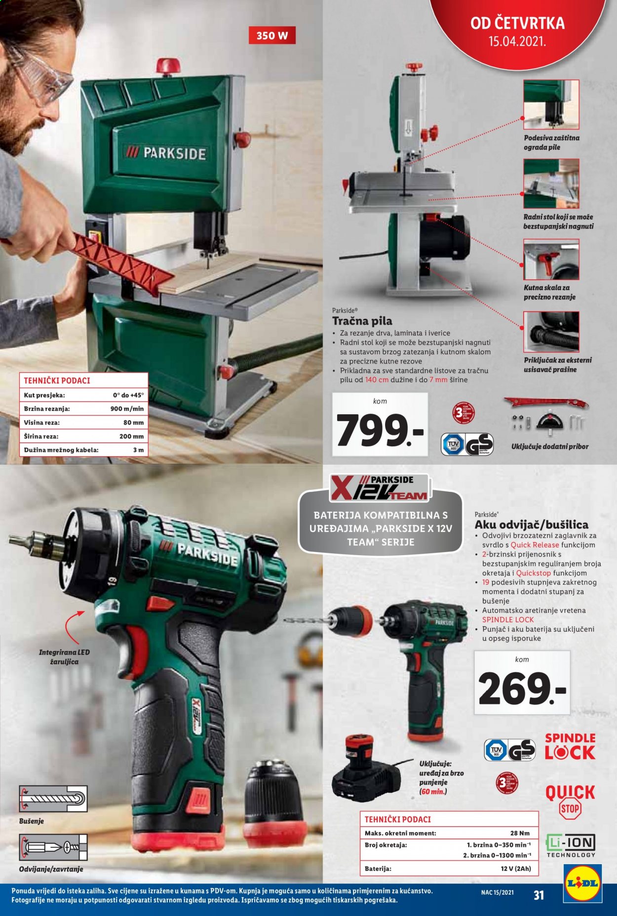Lidl katalog - 12.04.2021. - 18.04.2021. Stranica 31