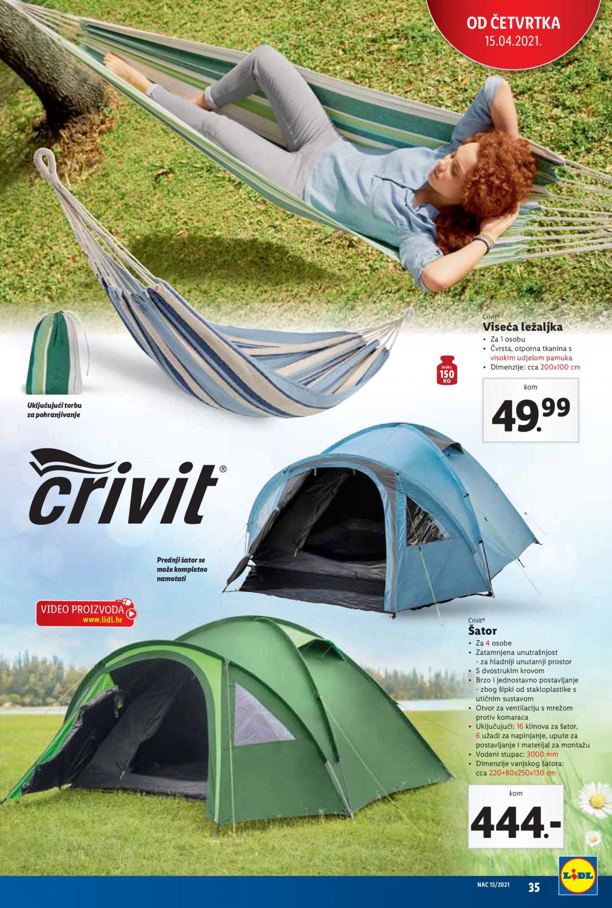 Lidl katalog - 12.04.2021. - 18.04.2021. Stranica 35