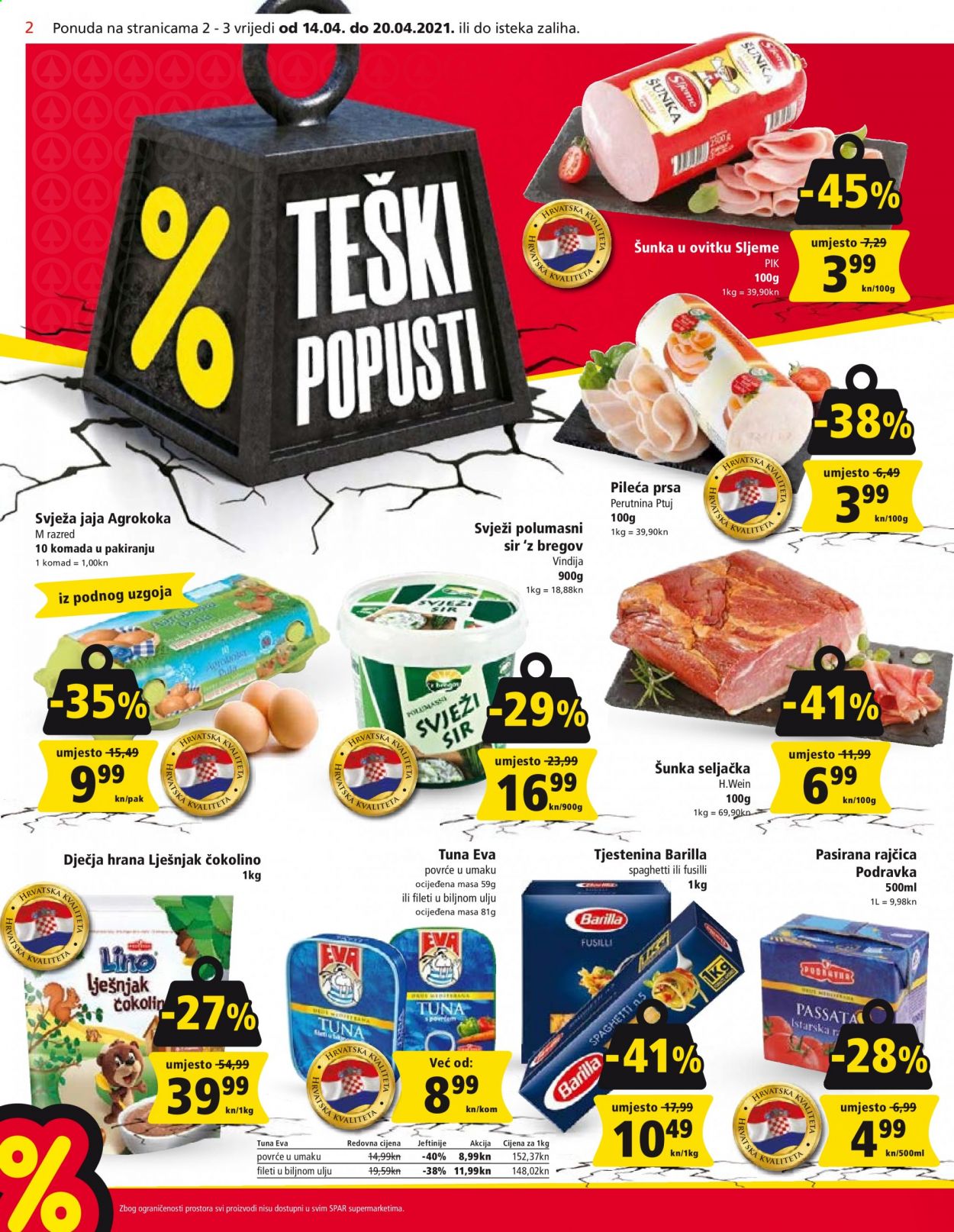 SPAR katalog - 14.04.2021. - 20.04.2021. Stranica 2