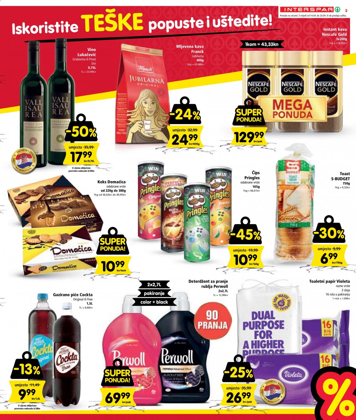 INTERSPAR katalog - 14.04.2021. - 20.04.2021. Stranica 3