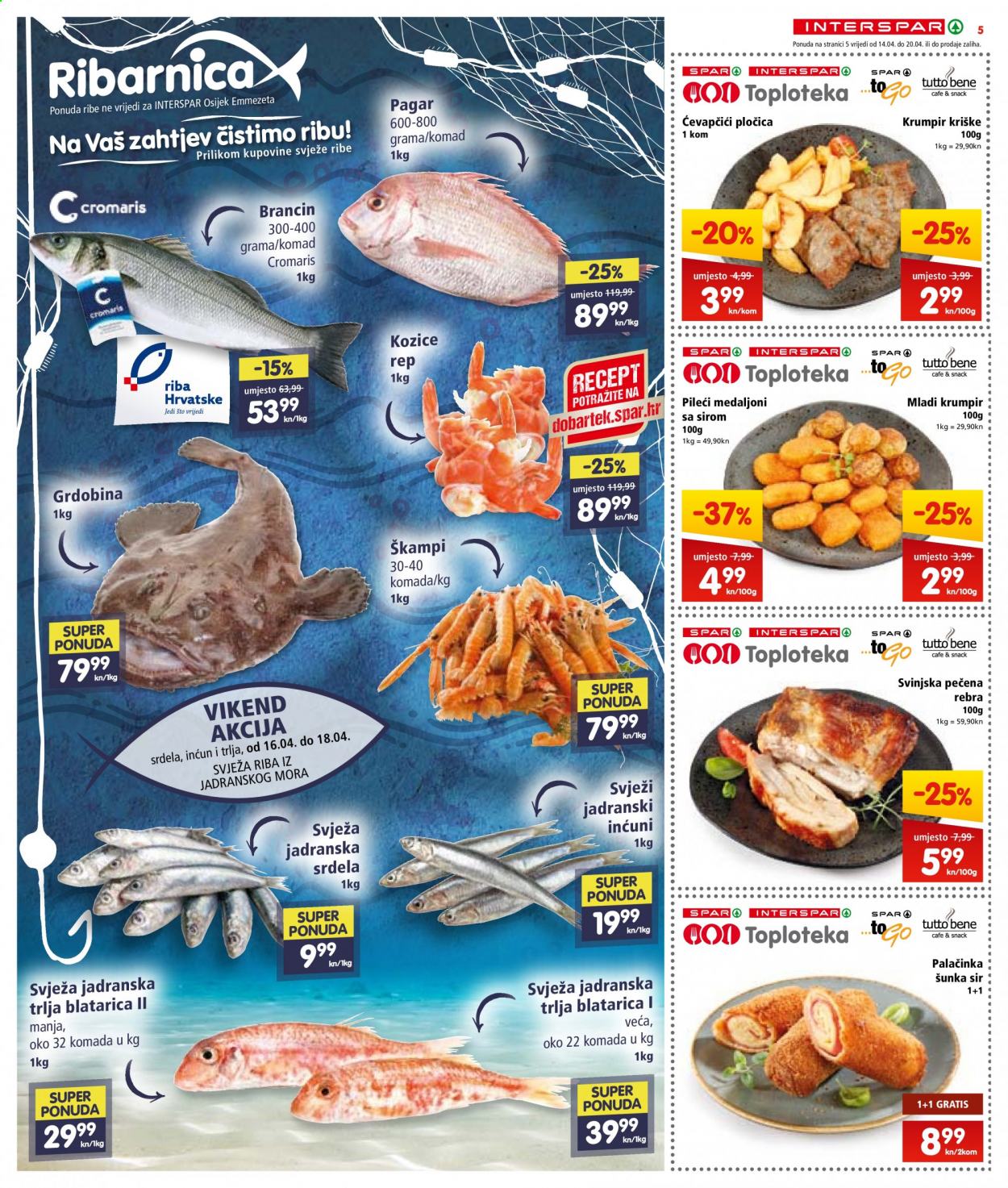 INTERSPAR katalog - 14.04.2021. - 20.04.2021. Stranica 5