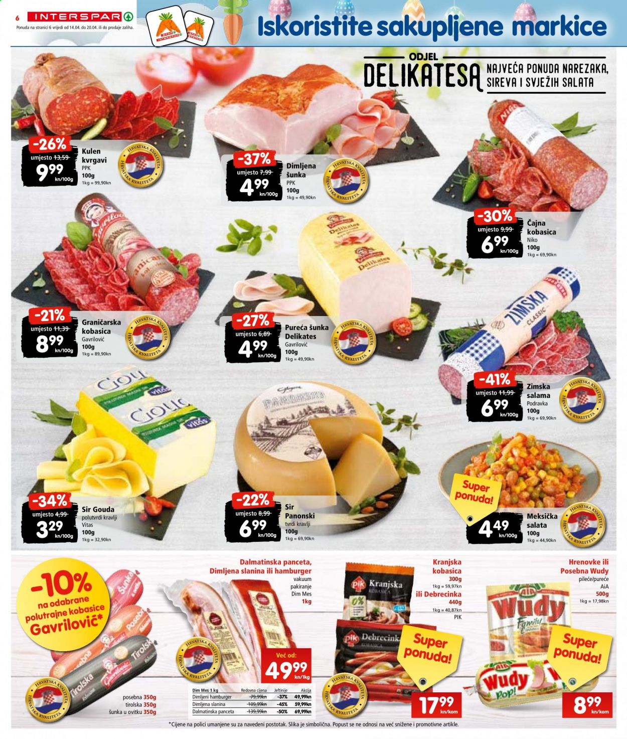 INTERSPAR katalog - 14.04.2021. - 20.04.2021. Stranica 6