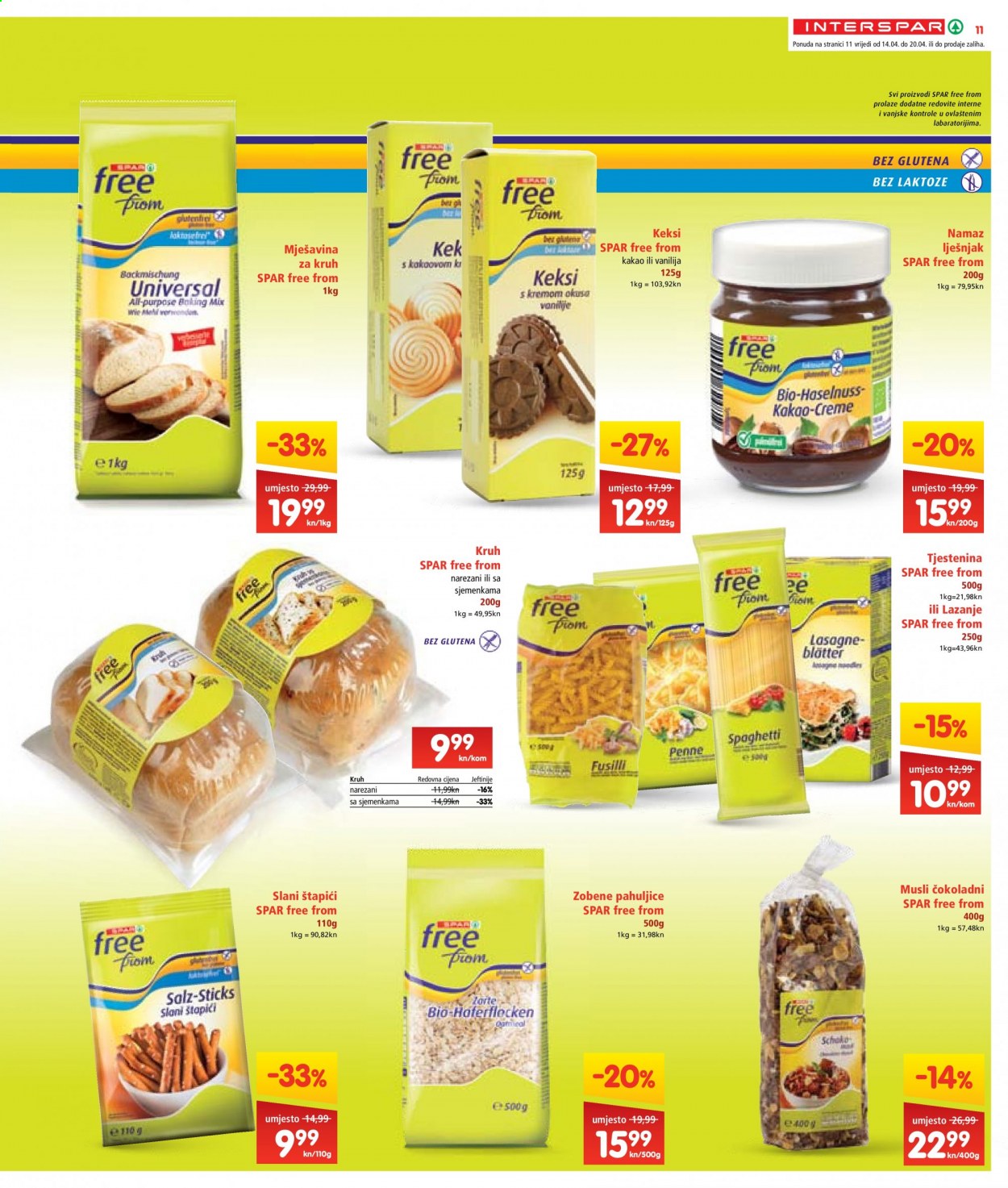 INTERSPAR katalog - 14.04.2021. - 20.04.2021. Stranica 11