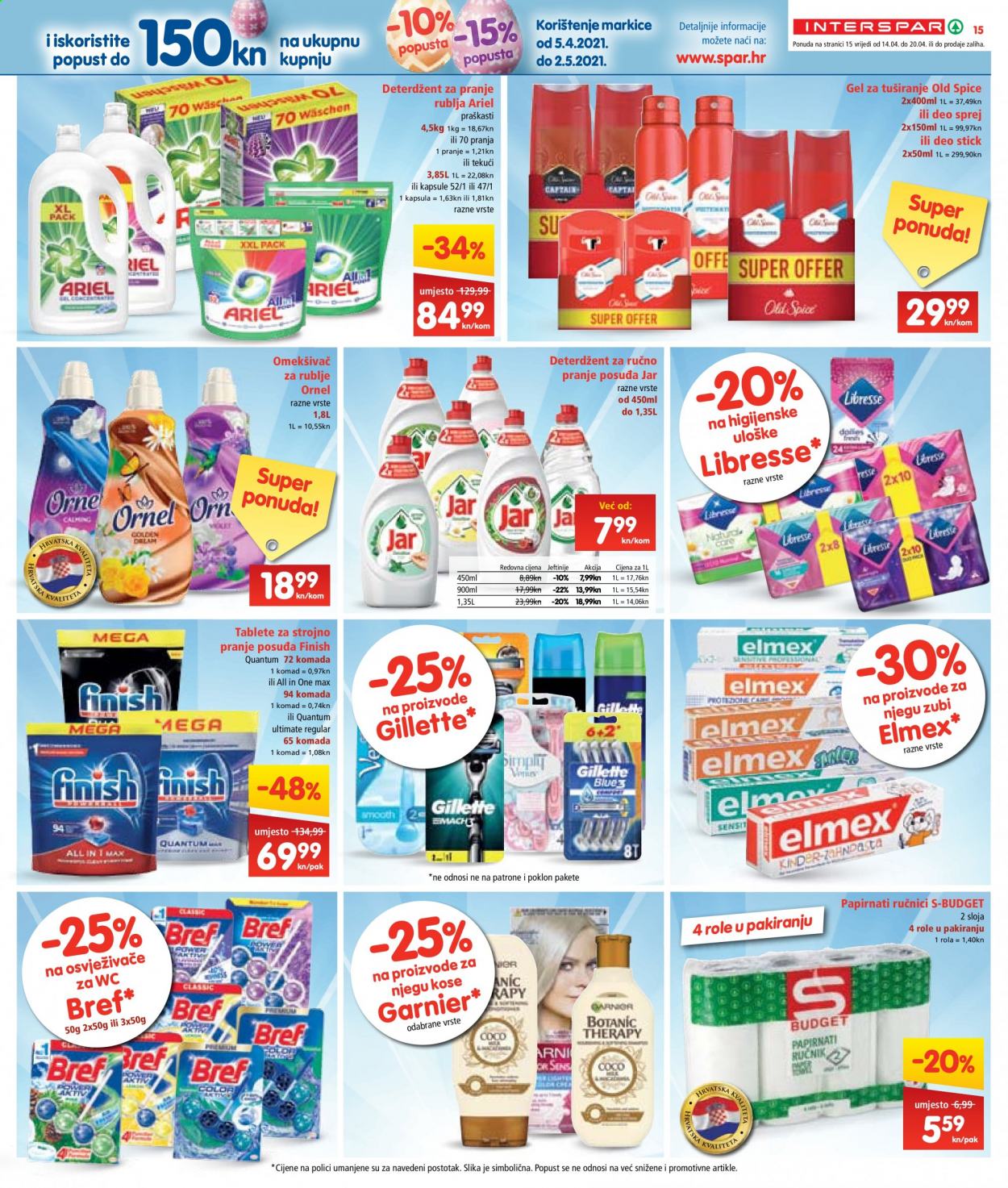INTERSPAR katalog - 14.04.2021. - 20.04.2021. Stranica 15