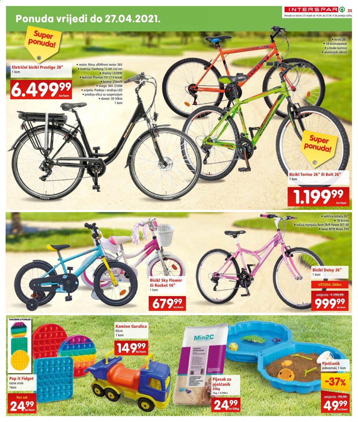 INTERSPAR katalog - 14.04.2021. - 20.04.2021. Stranica 23