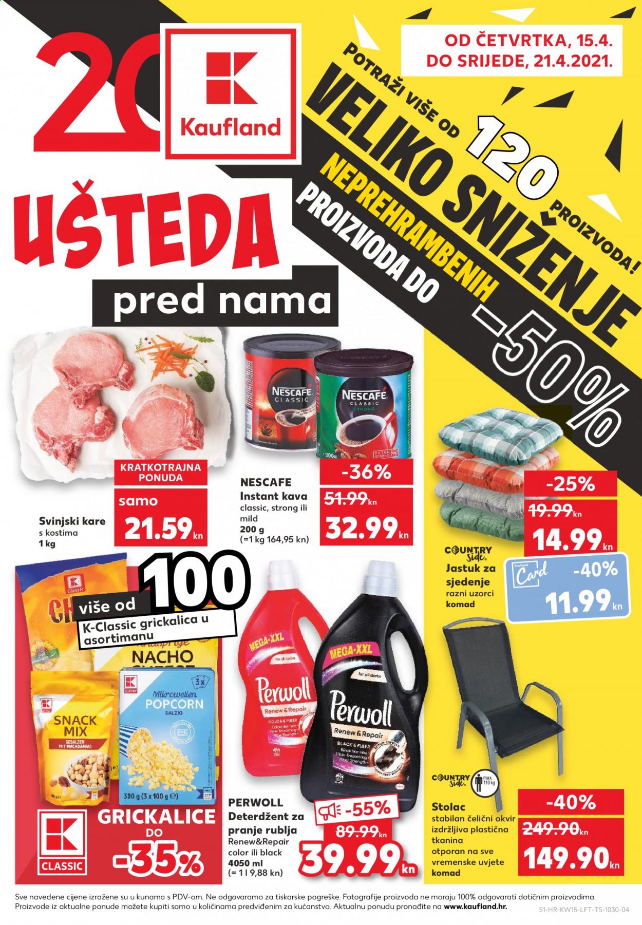 Kaufland katalog - 15.04.2021. - 21.04.2021. Stranica 1