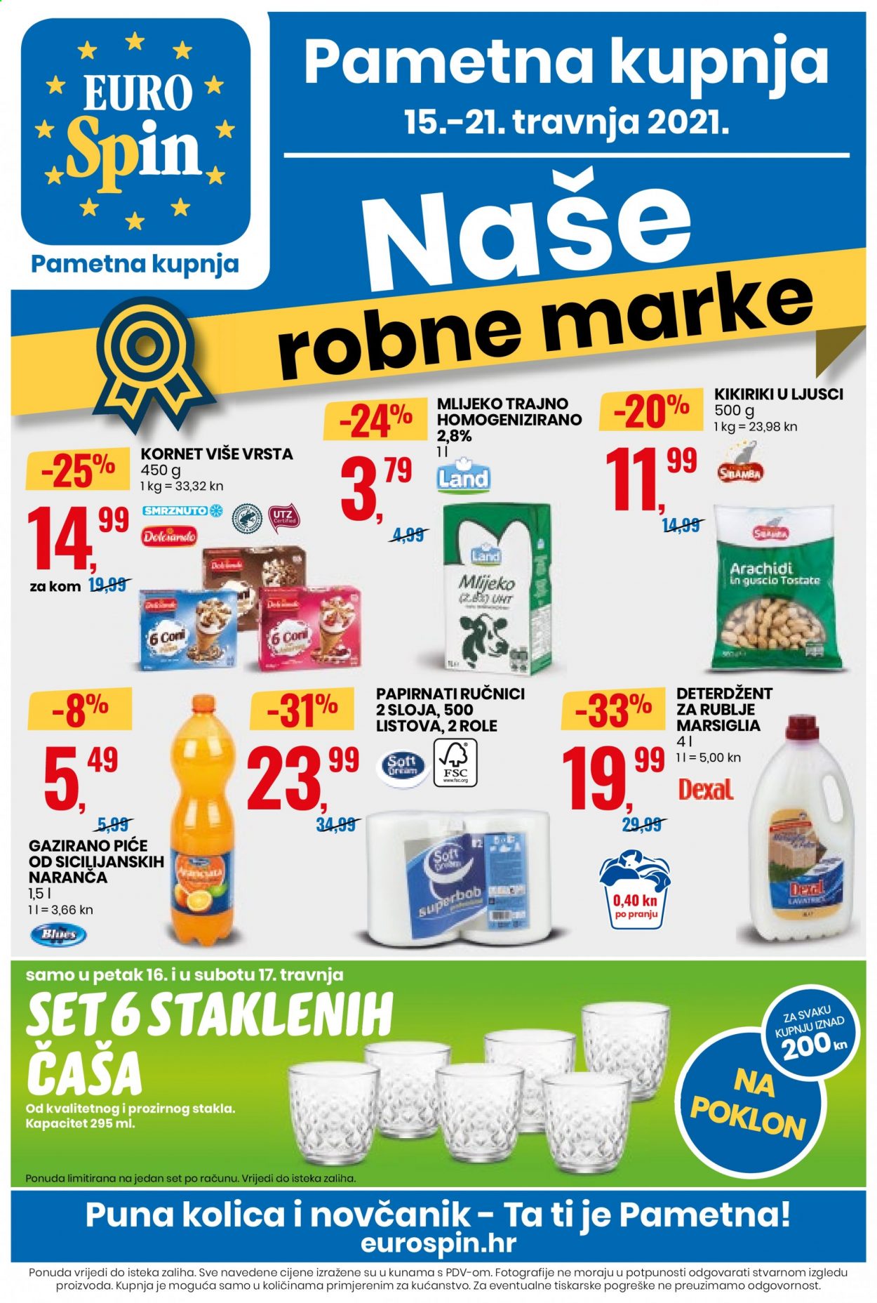 Eurospin katalog - 15.04.2021. - 21.04.2021. Stranica 1