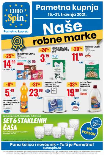 Eurospin katalog - 15.04.2021. - 21.04.2021.
