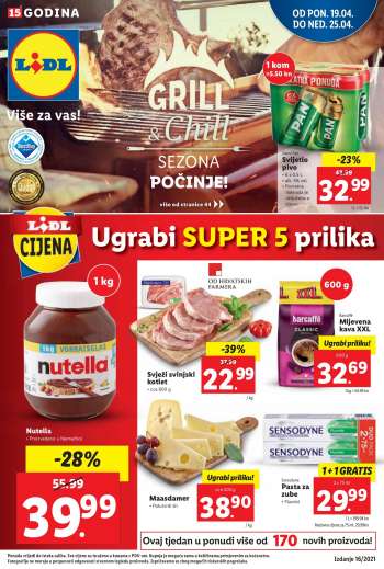 Lidl katalog - 19.04.2021. - 25.04.2021.