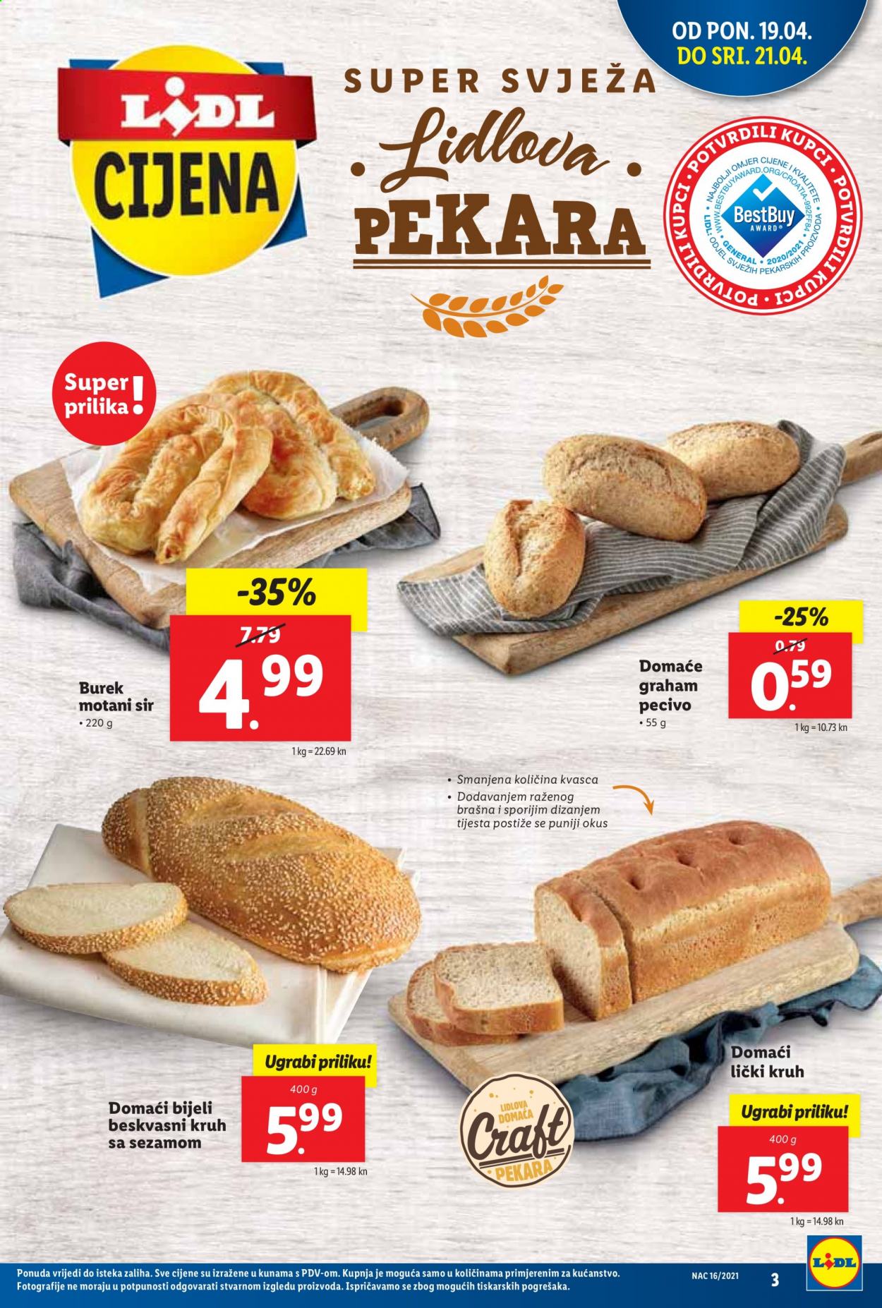Lidl katalog - 19.04.2021. - 25.04.2021. Stranica 3