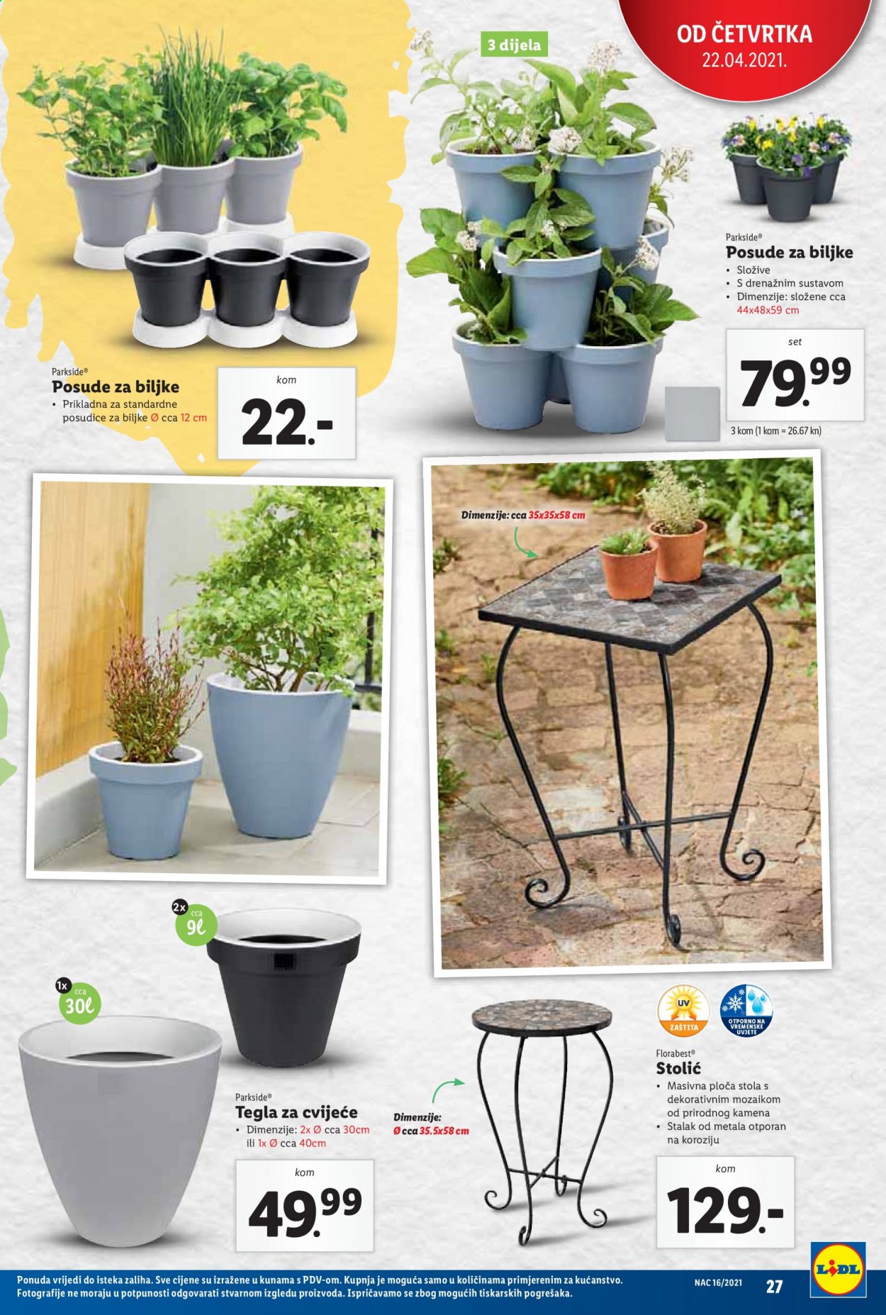 Lidl katalog - 19.04.2021. - 25.04.2021. Stranica 27
