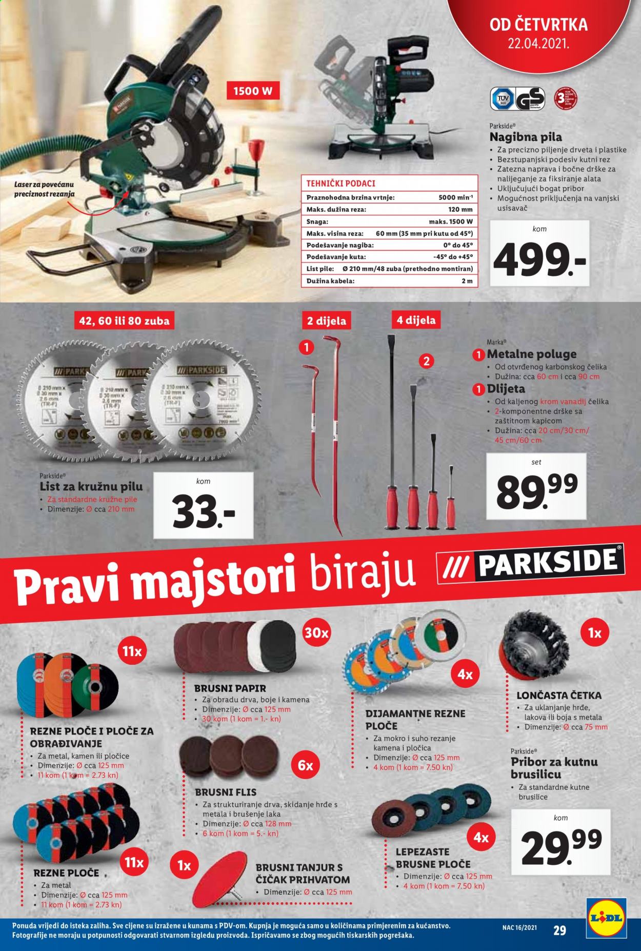Lidl katalog - 19.04.2021. - 25.04.2021. Stranica 29