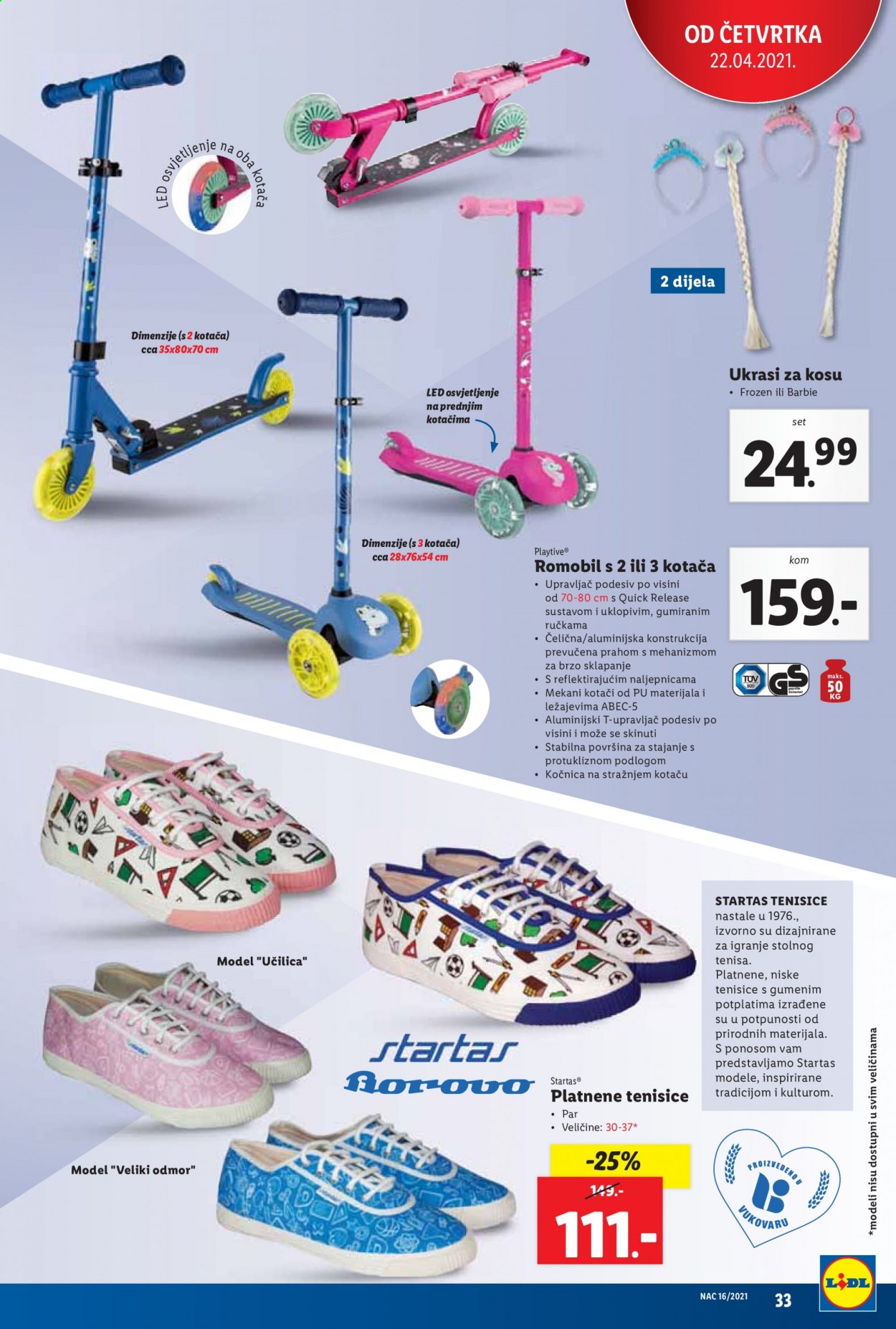 Lidl katalog - 19.04.2021. - 25.04.2021. Stranica 33