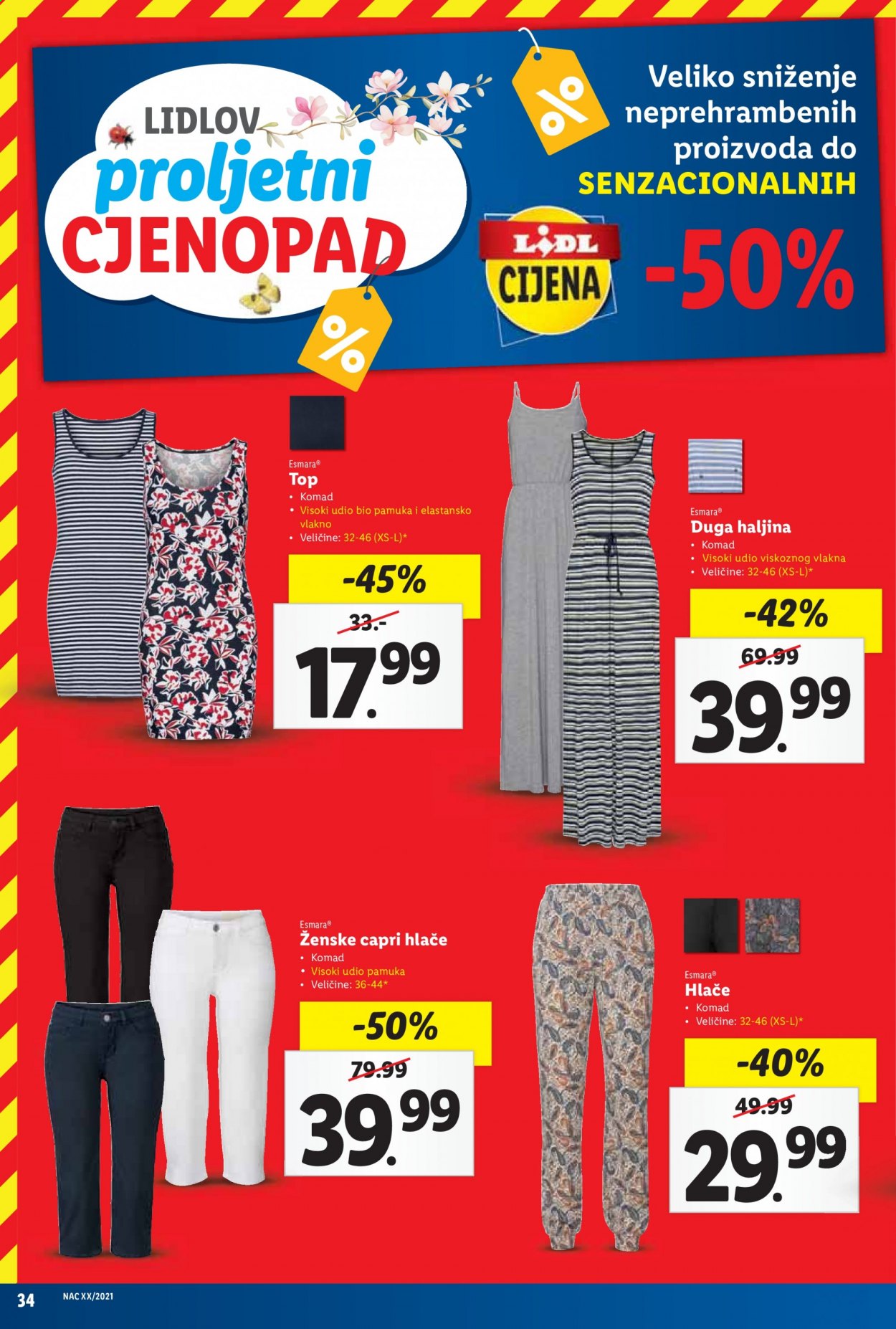 Lidl katalog - 19.04.2021. - 25.04.2021. Stranica 34
