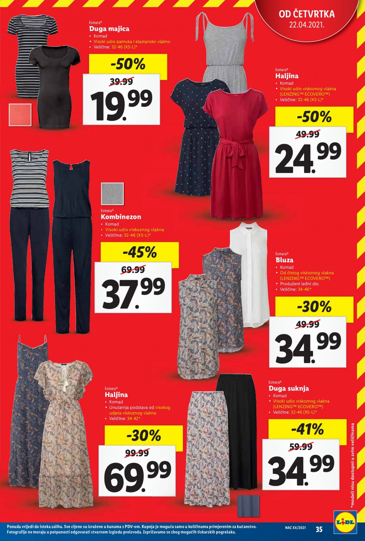 Lidl katalog - 19.04.2021. - 25.04.2021. Stranica 35