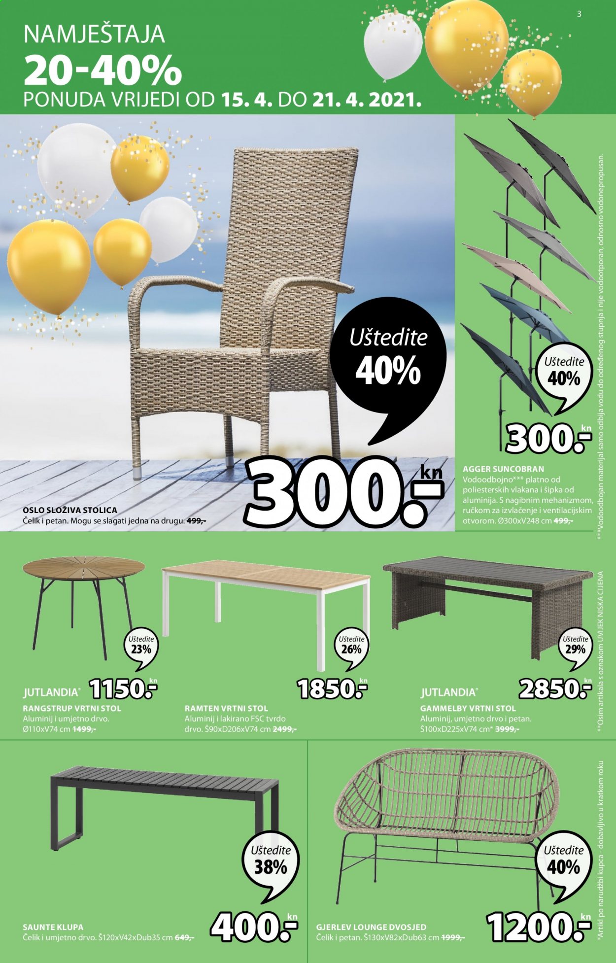 JYSK katalog - 15.04.2021. - 28.04.2021. Stranica 3