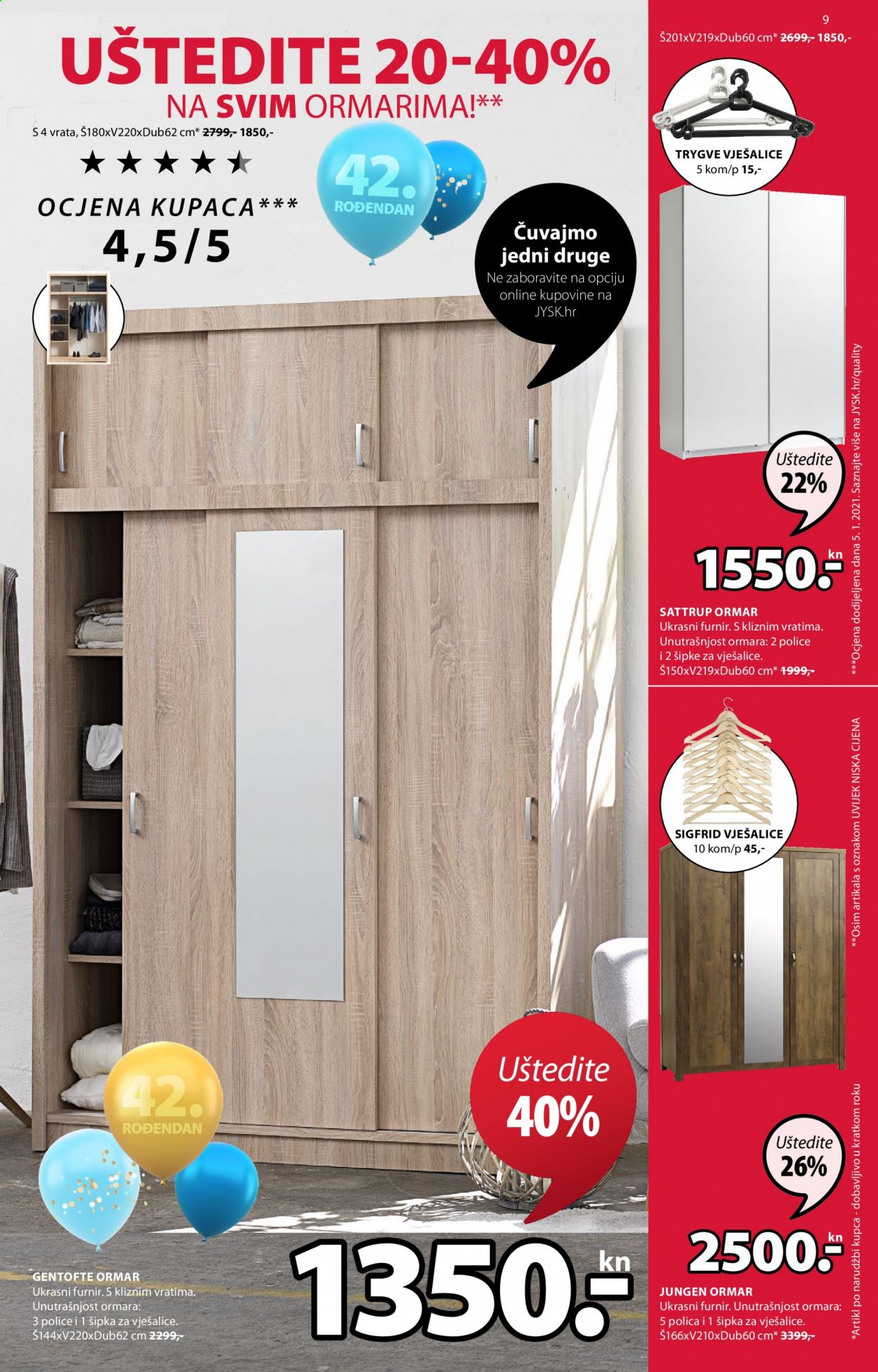 JYSK katalog - 15.04.2021. - 28.04.2021. Stranica 9