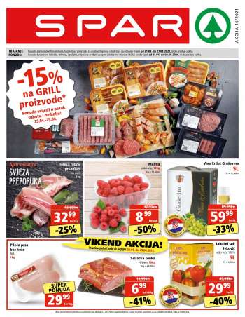 SPAR katalog - 21.04.2021. - 27.04.2021.