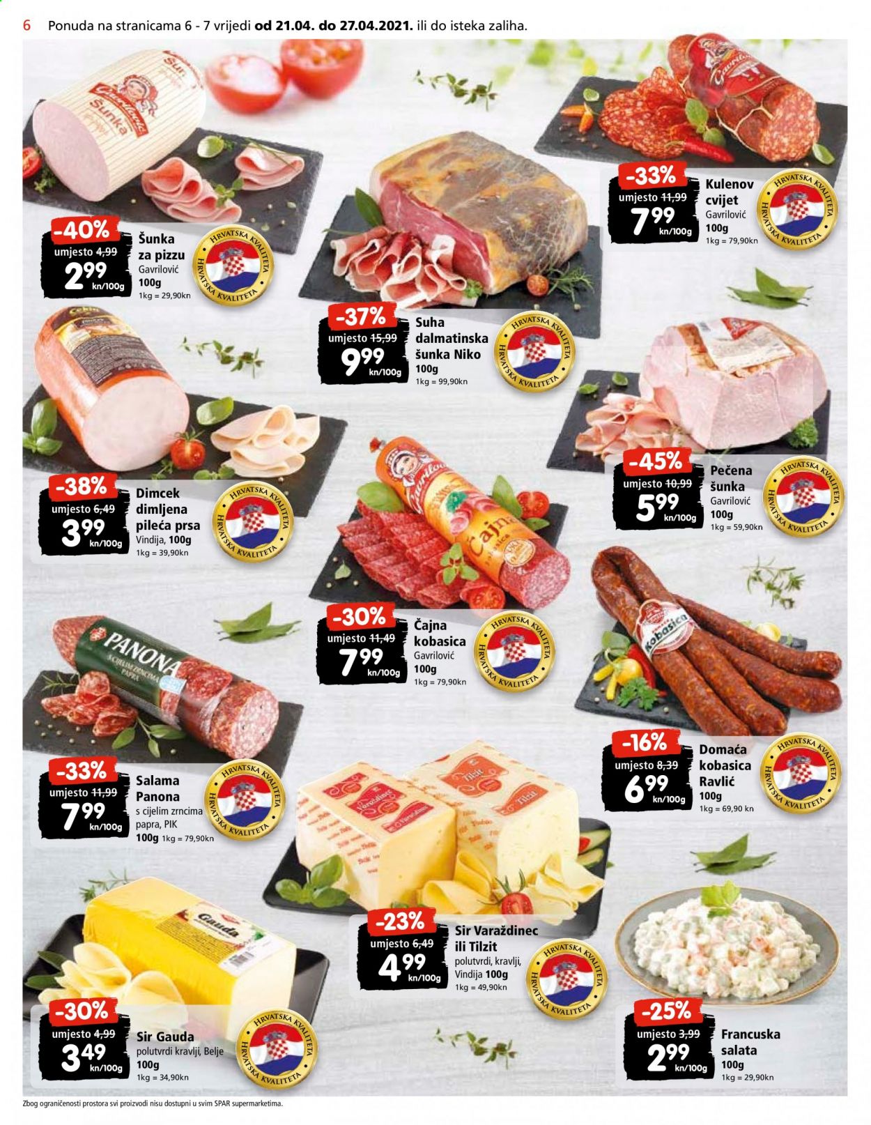 SPAR katalog - 21.04.2021. - 27.04.2021. Stranica 6
